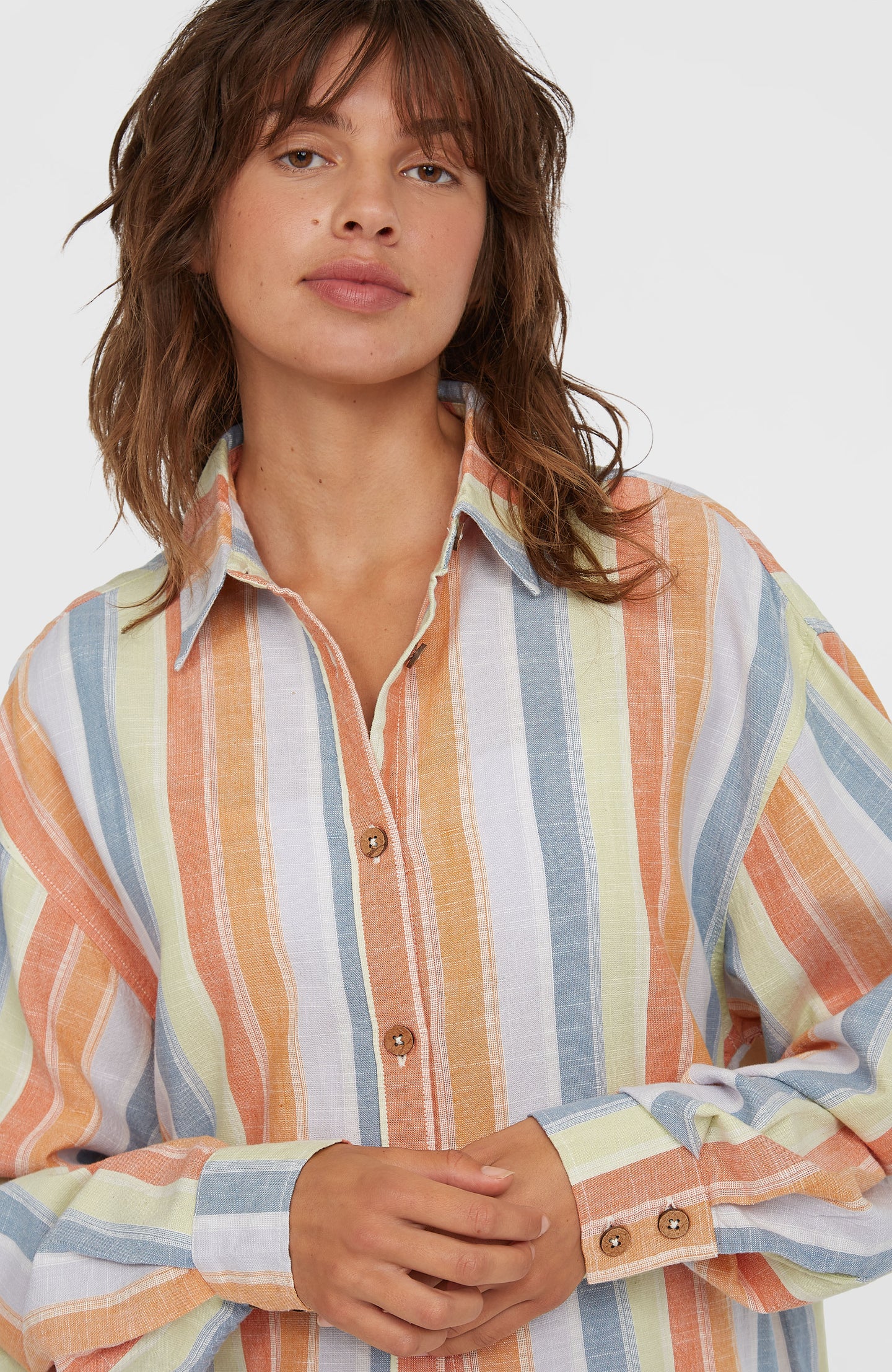 O'Neill Beach Vintage Long Shirt - Vintage Stripe