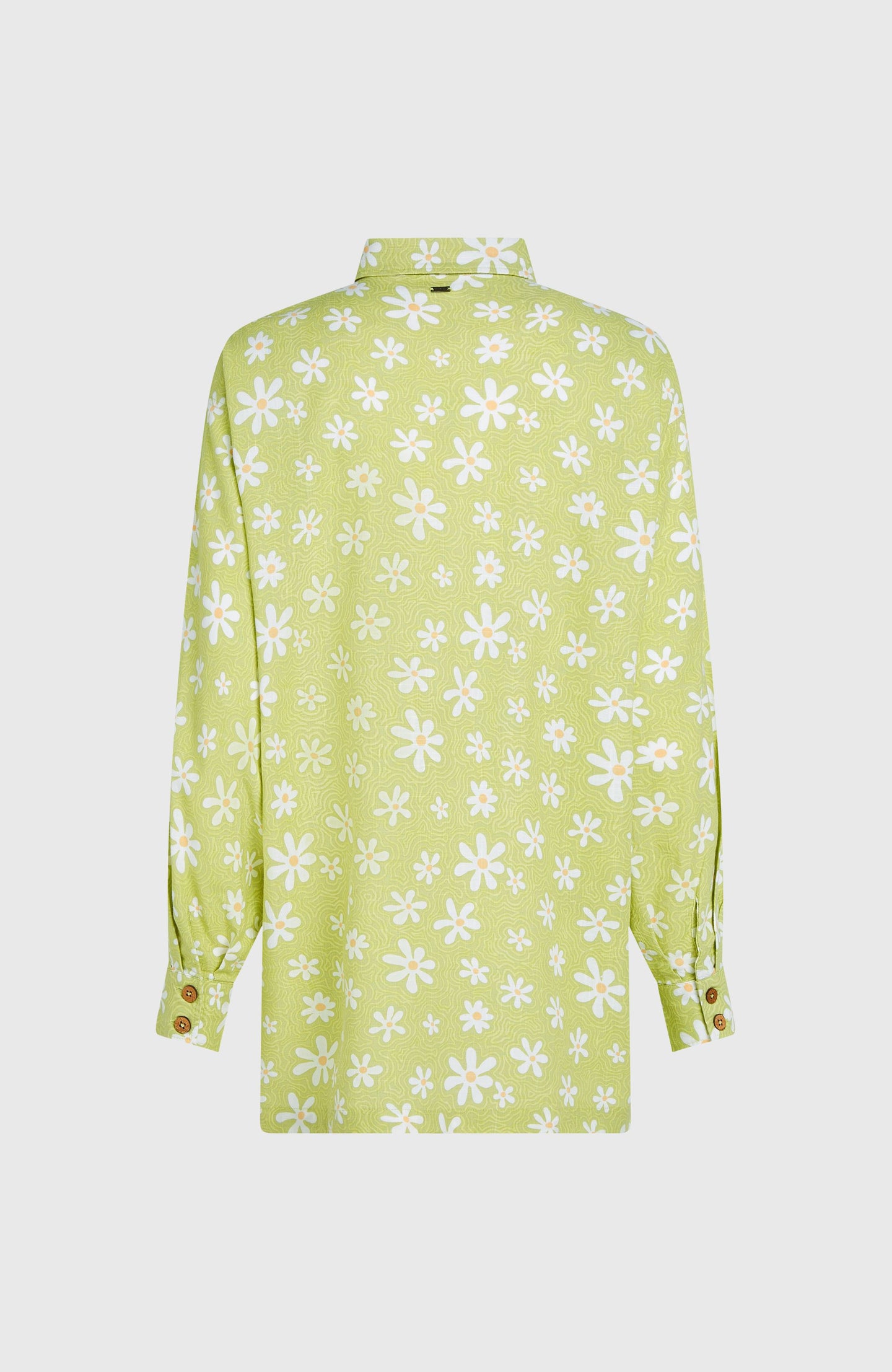 O'Neill Beach Vintage Long Shirt - Green Daisyline