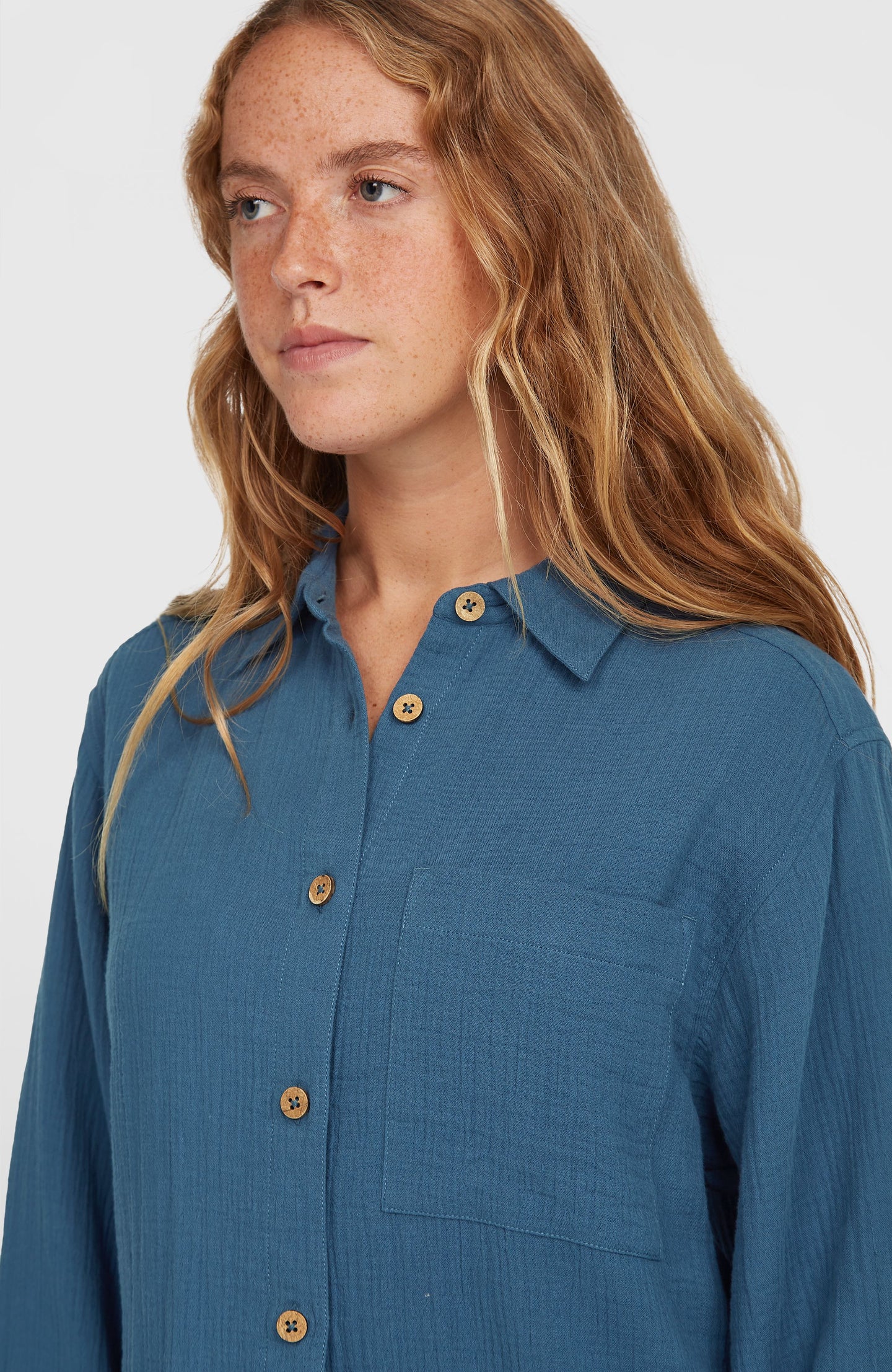 Brenda Shirt - Copen Blue