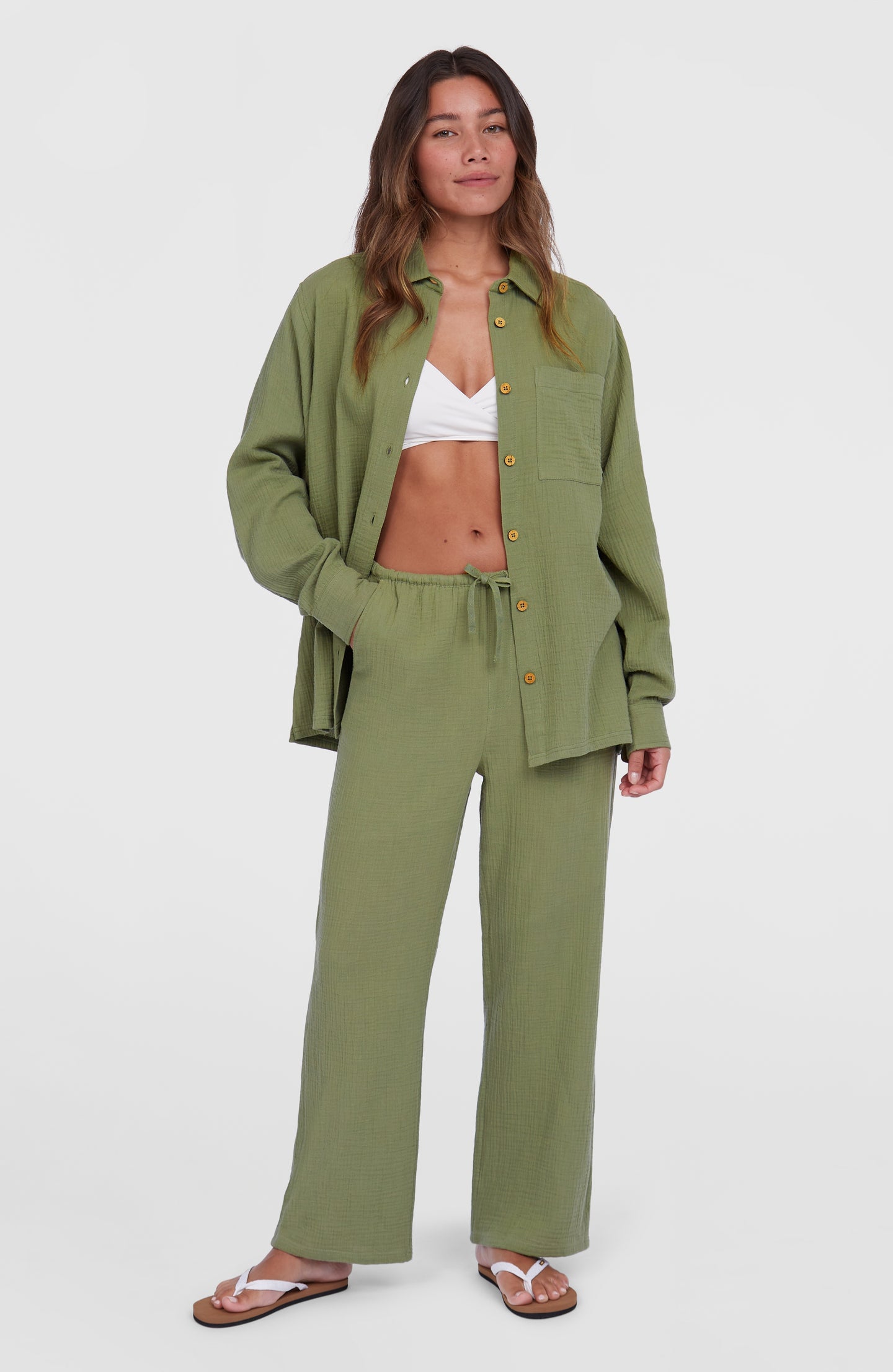 Brenda Shirt - Avery Fern