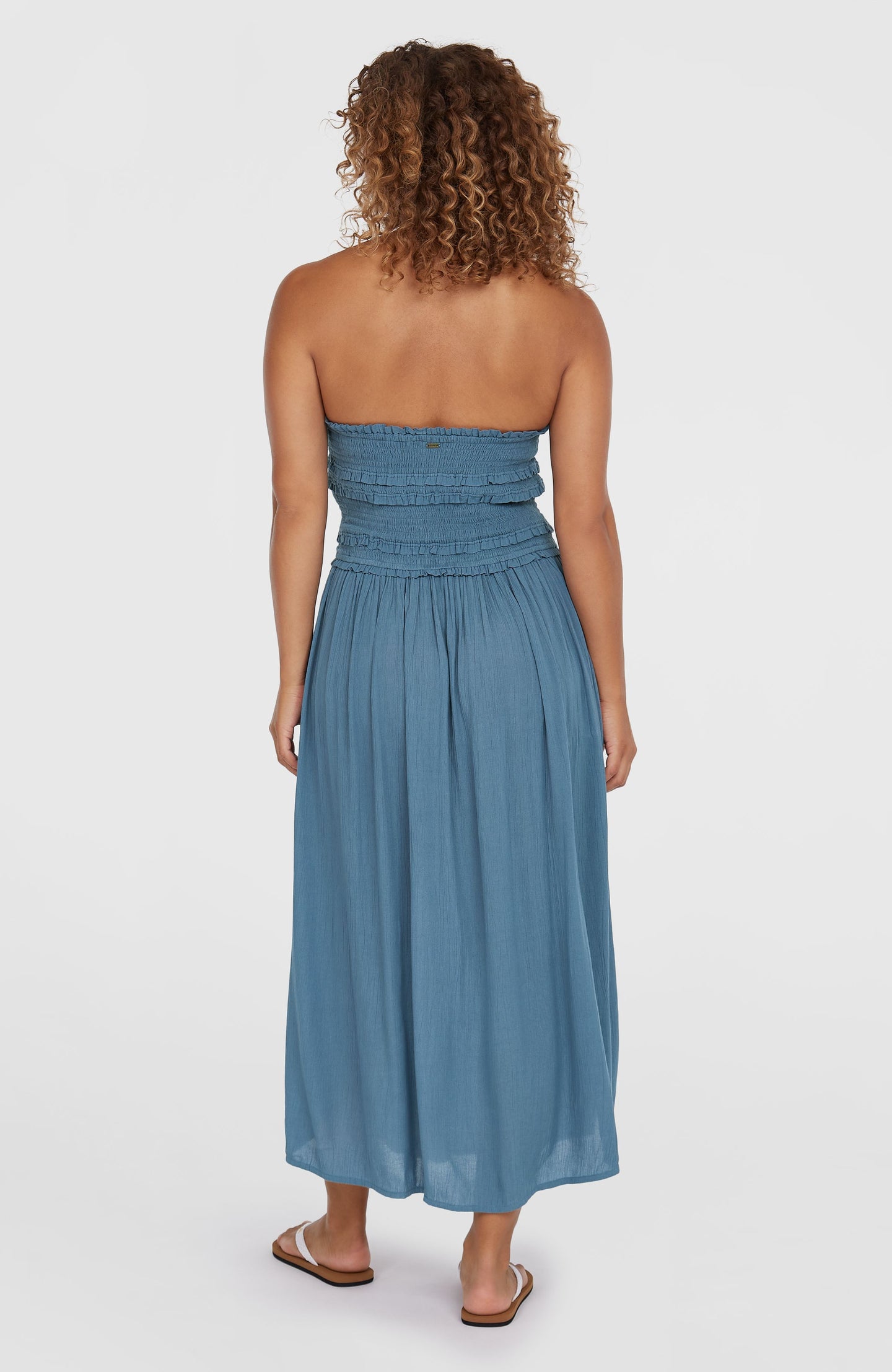 Devyn Midi Dress - Copen Blue