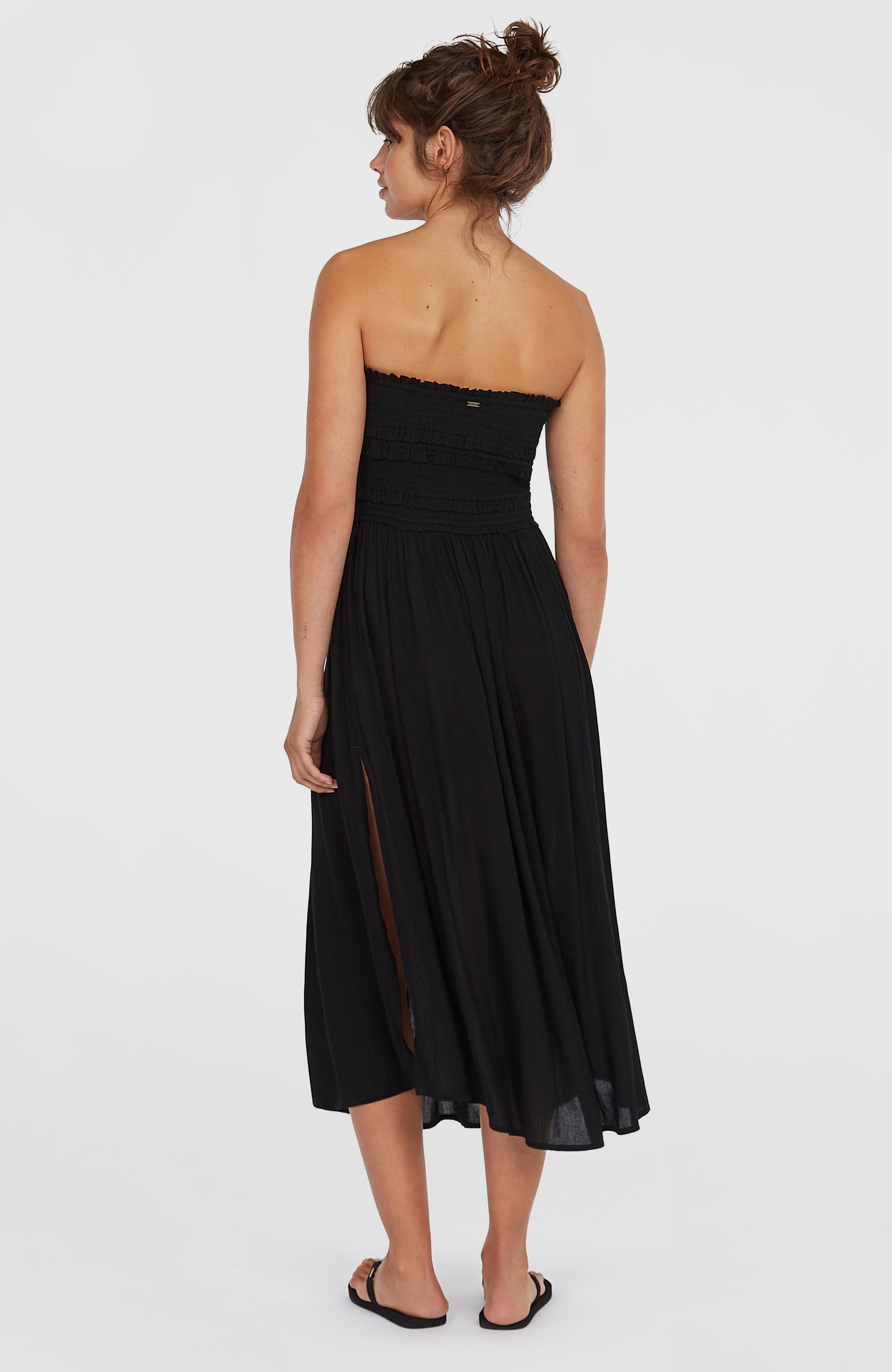 Devyn Midi Dress - Black Out