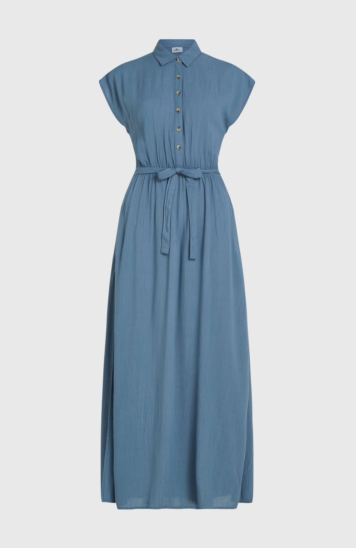 Lori Maxi Shirt Dress - Copen Blue