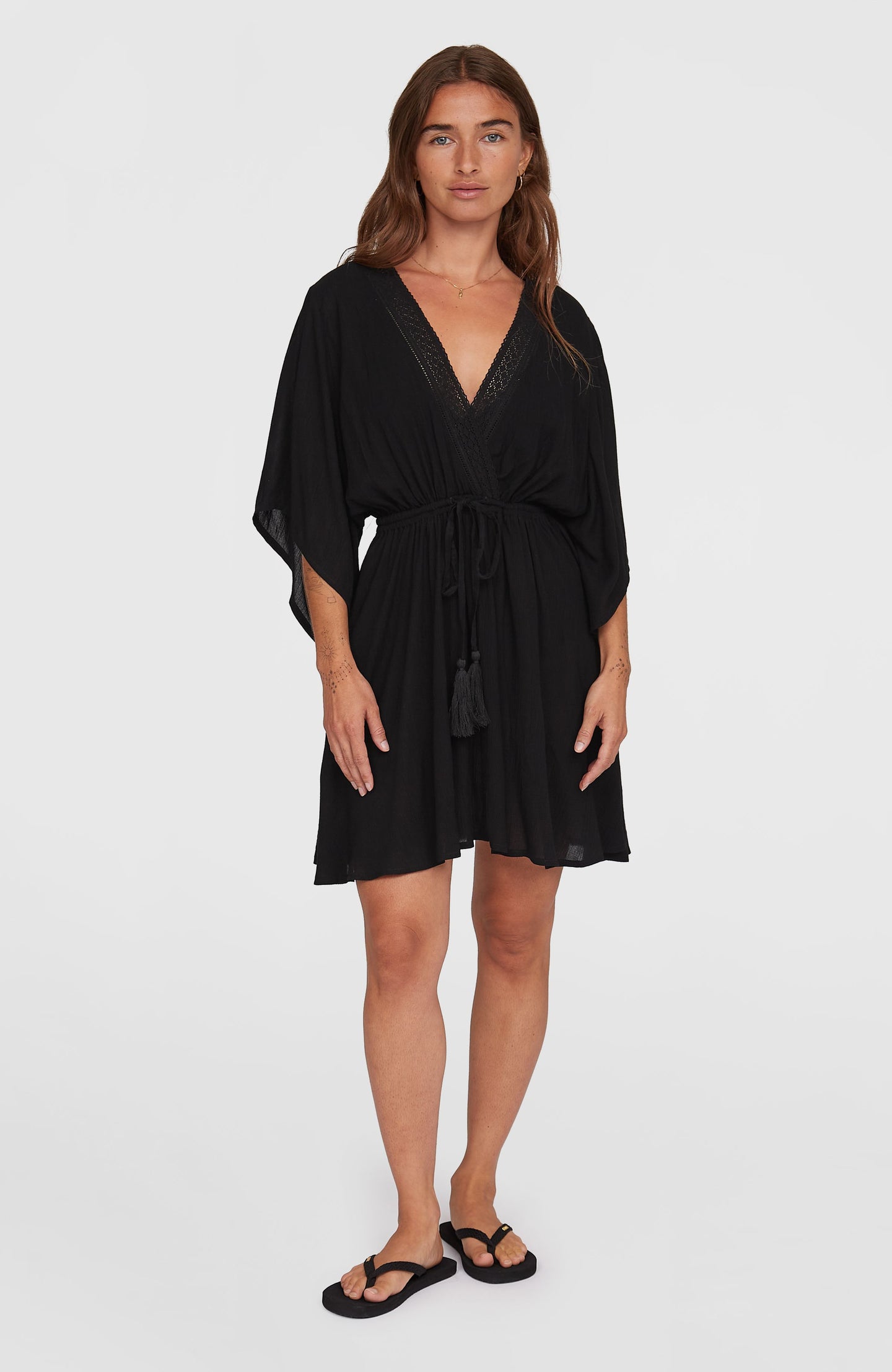 Essentials Cover Up Dress - Black Out