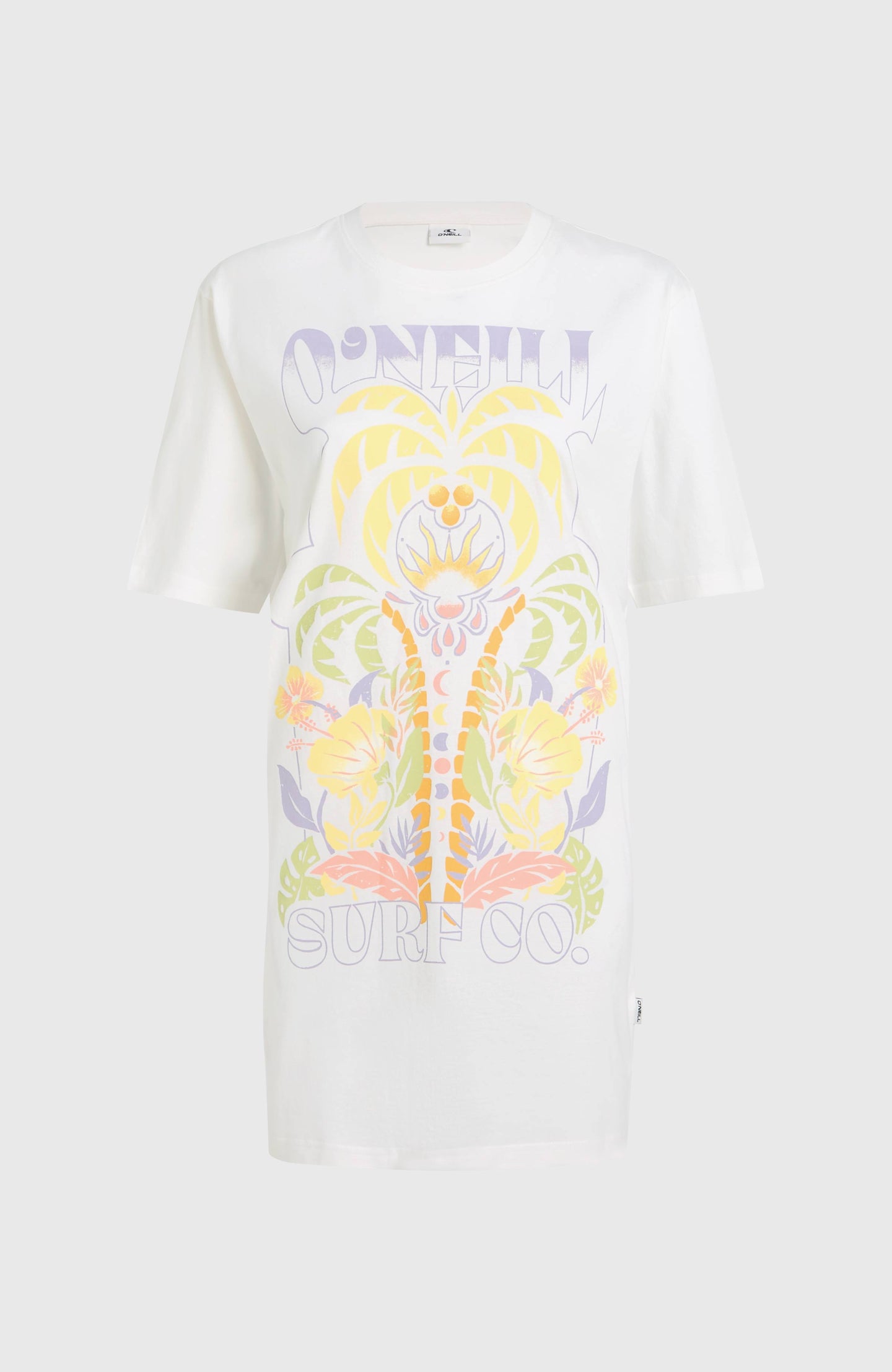O'Neill Beach Vintage Tee Dress - Snow White
