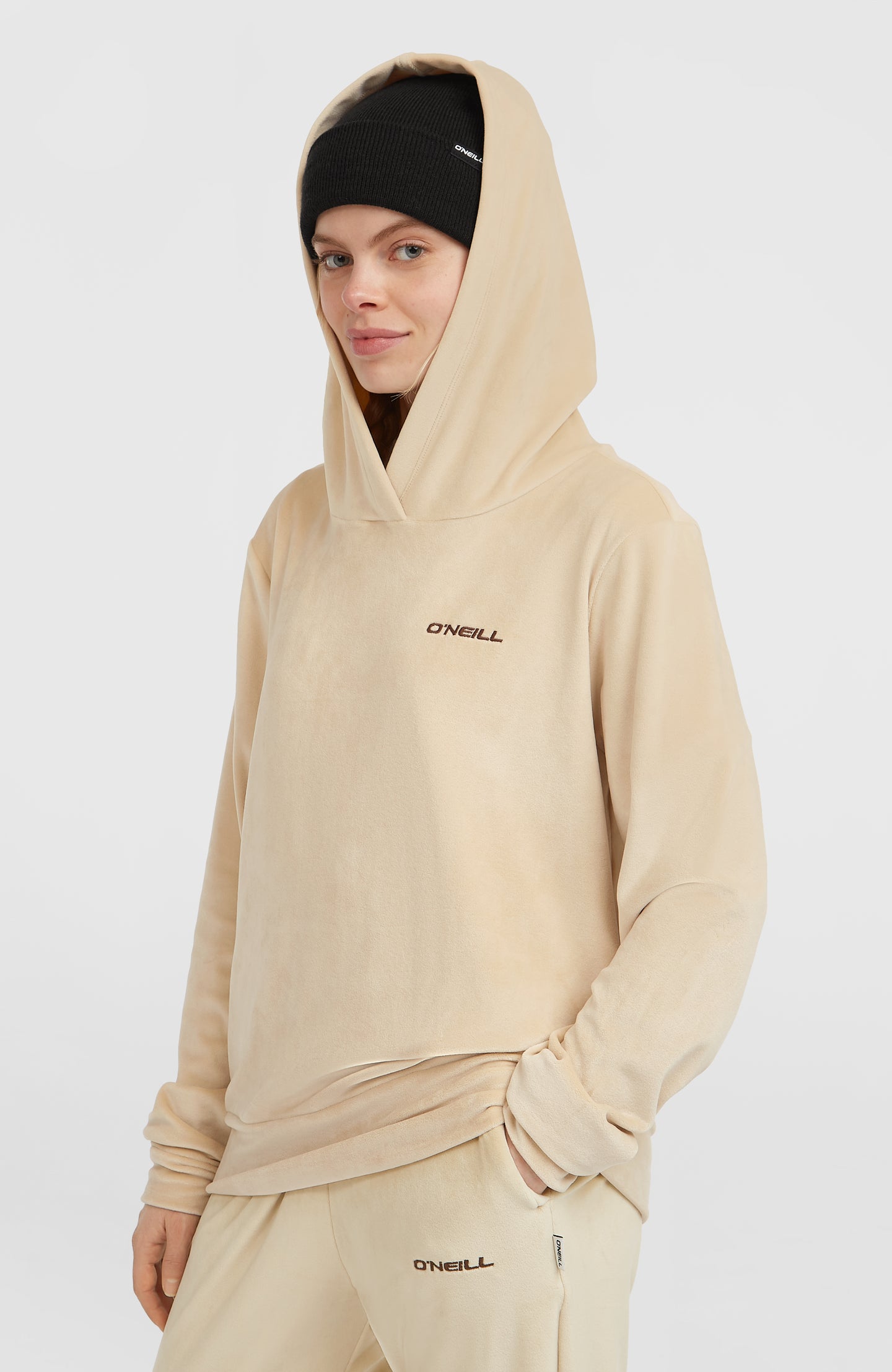 Fwc'Cruz Velour Hoodie - Macaron