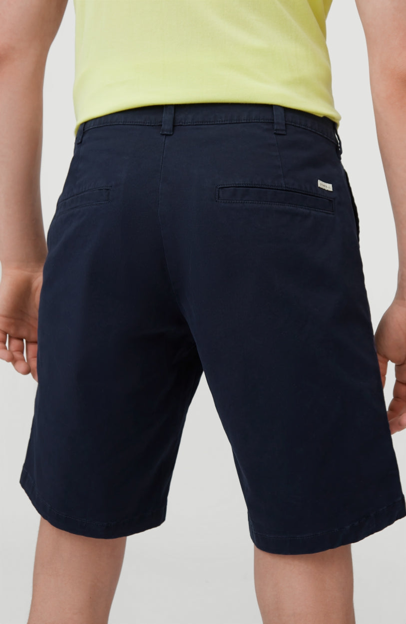 Friday Night Chino Shorts Po Fw23 - Ink Blue -A