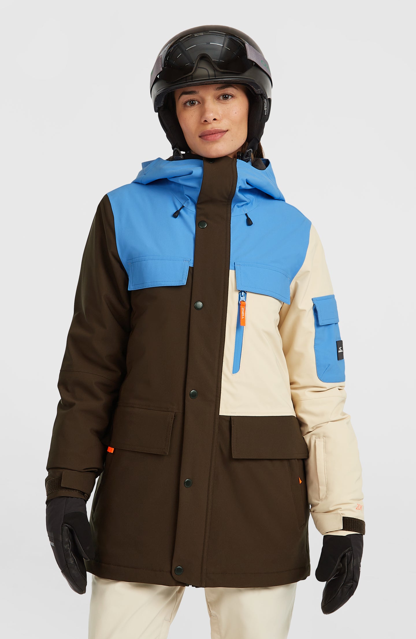 Fwc'Peak Pro Snow Jacket - Blue Poppy Colour Block