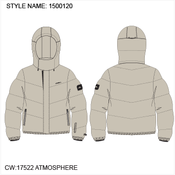 Z.E.N. Puffer Hybrid Jacket - Atmosphere
