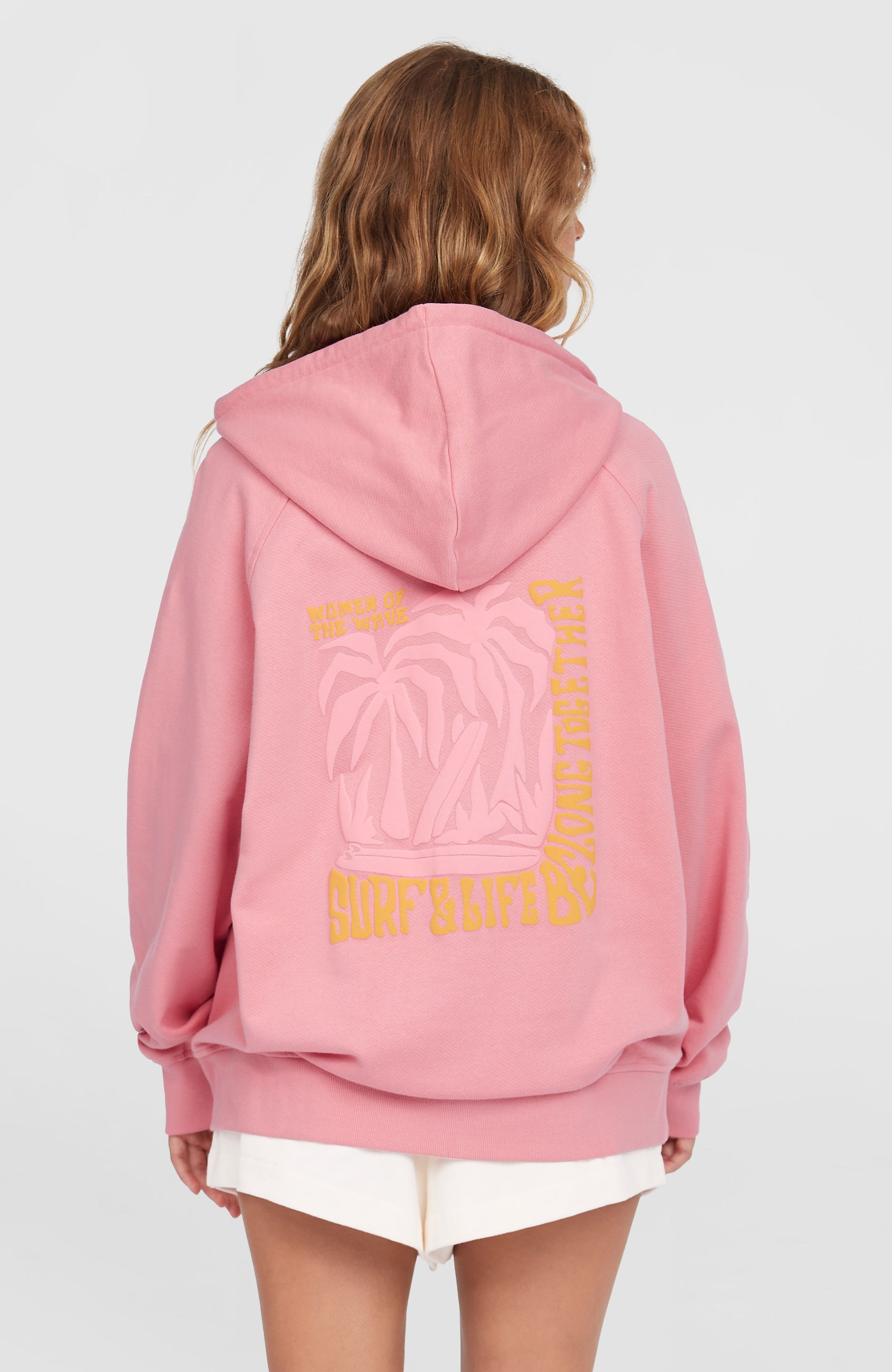 Women Of The Wave Hoodie - Desert Rose
