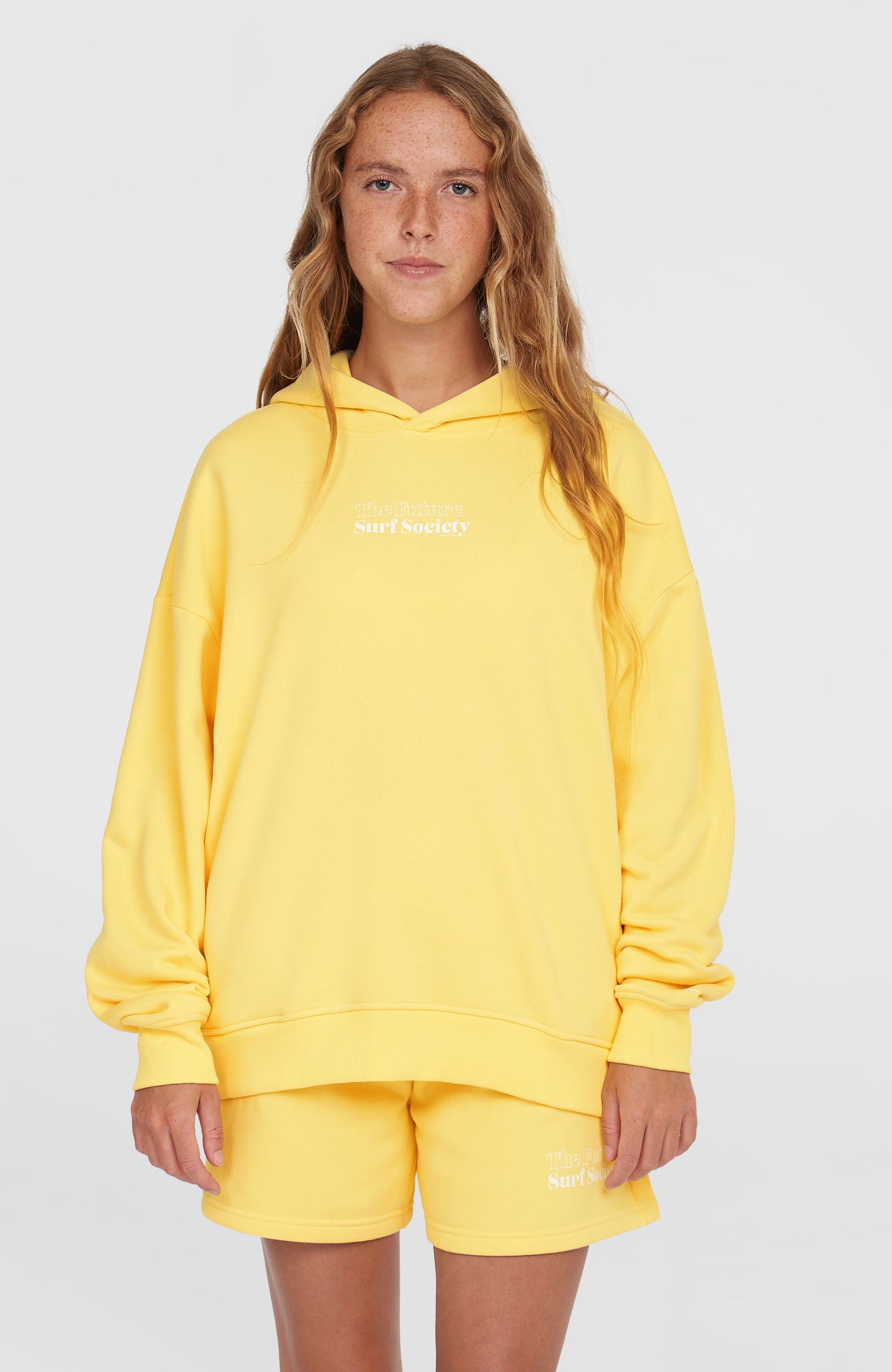 The Future Surf Society Hoodie - Tender Buttercup