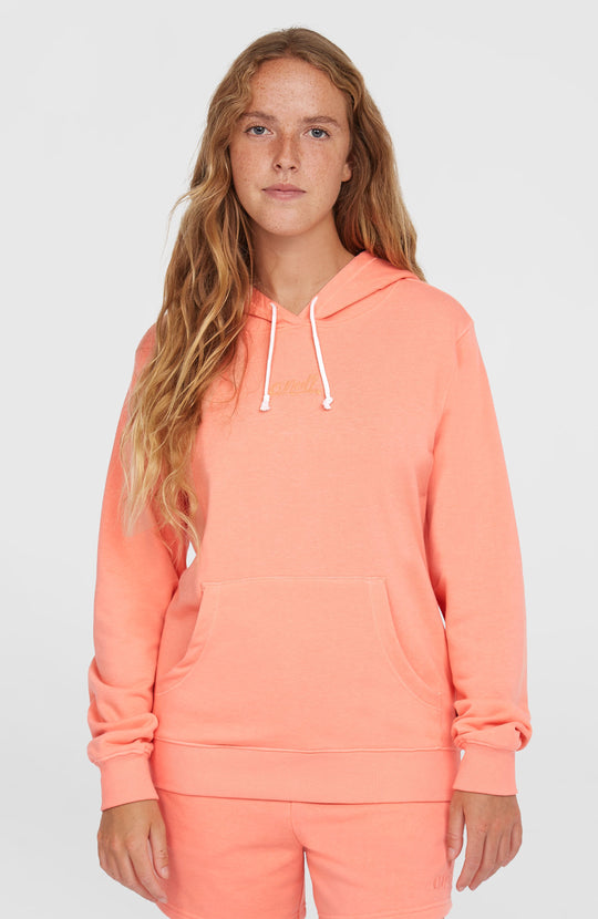 Essentials O'Neill Script Hoodie - Coral Pink