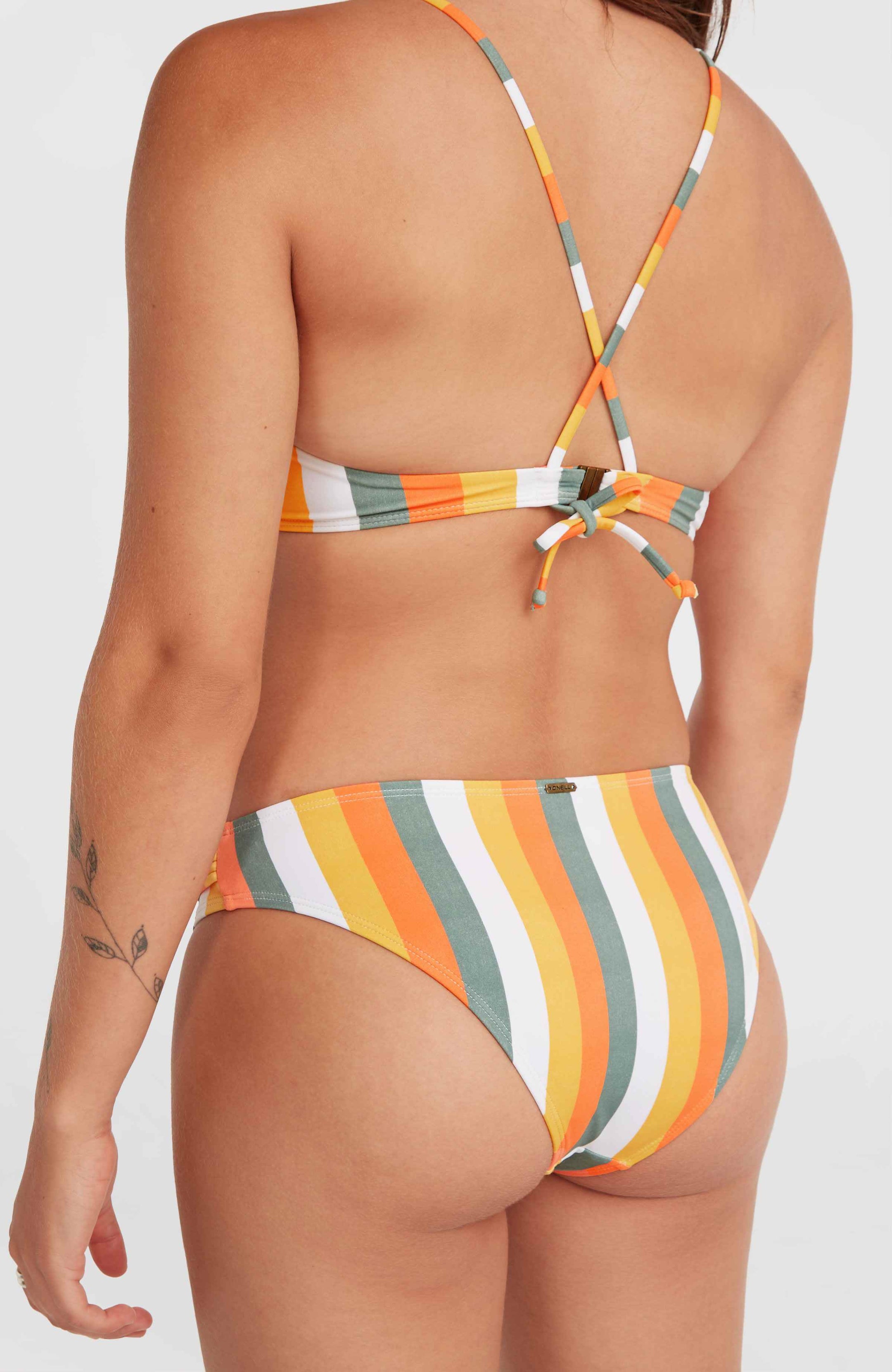 Cruz Bottom - Orange Multistripe