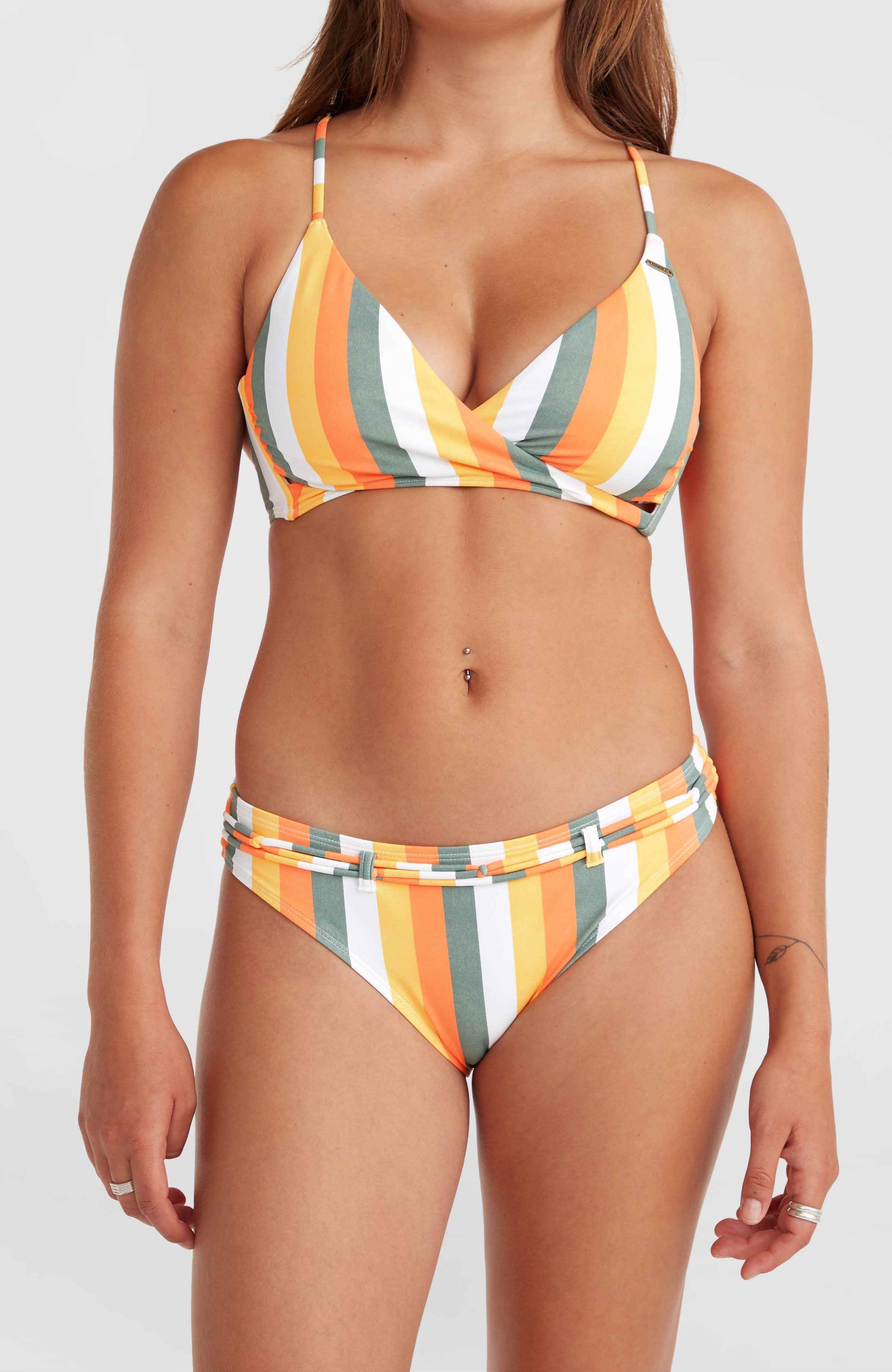 Cruz Bottom - Orange Multistripe