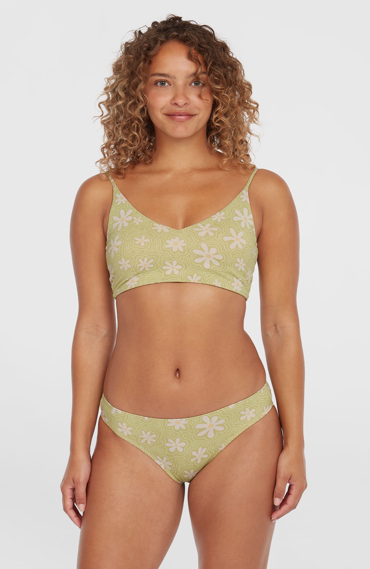 O'Neill Beach Vintage Midles Rita Bikini Set - Green Daisyline