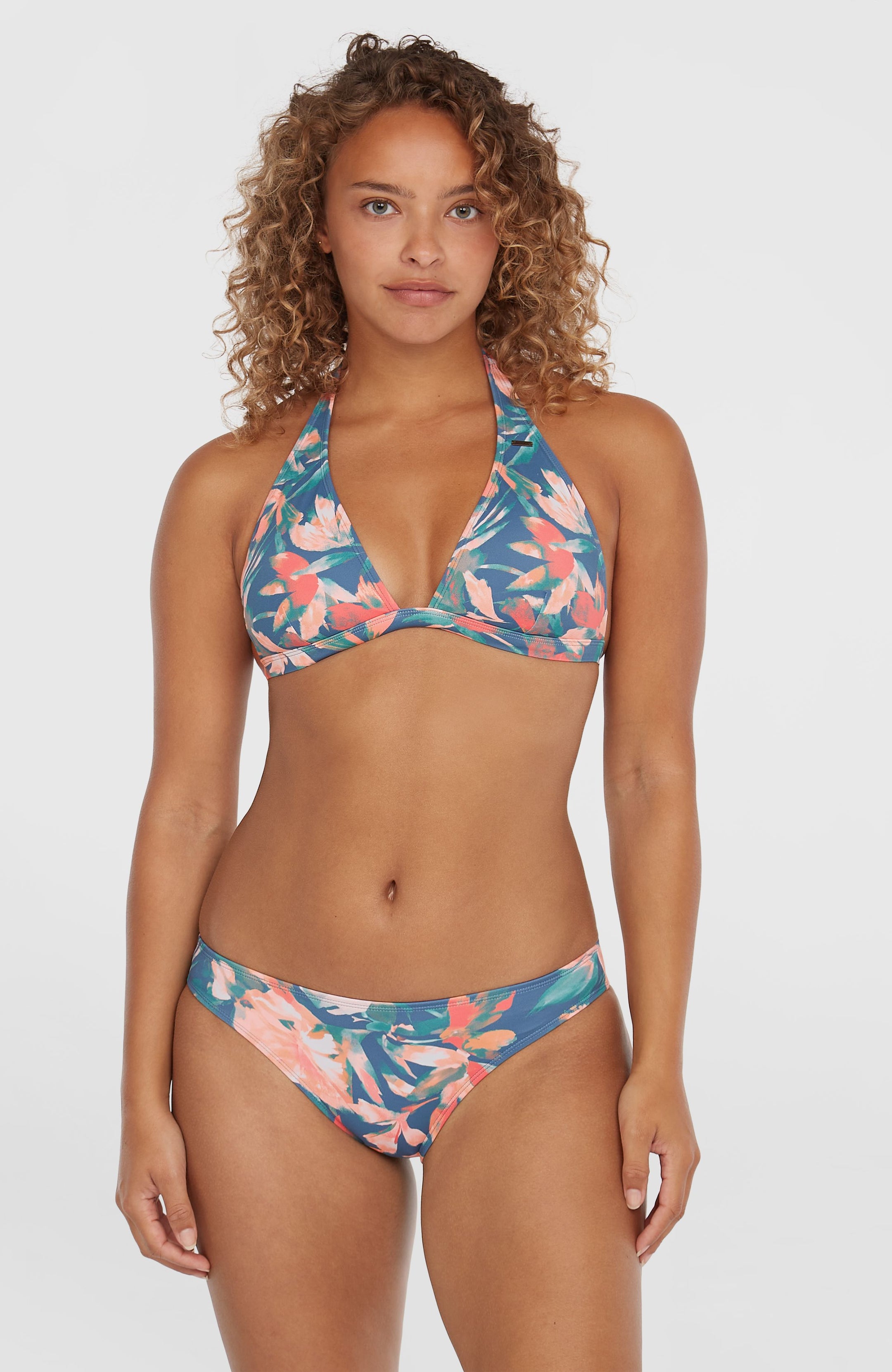 Essentials Marga Cruz Bikini Set - Blue Painted Tropics