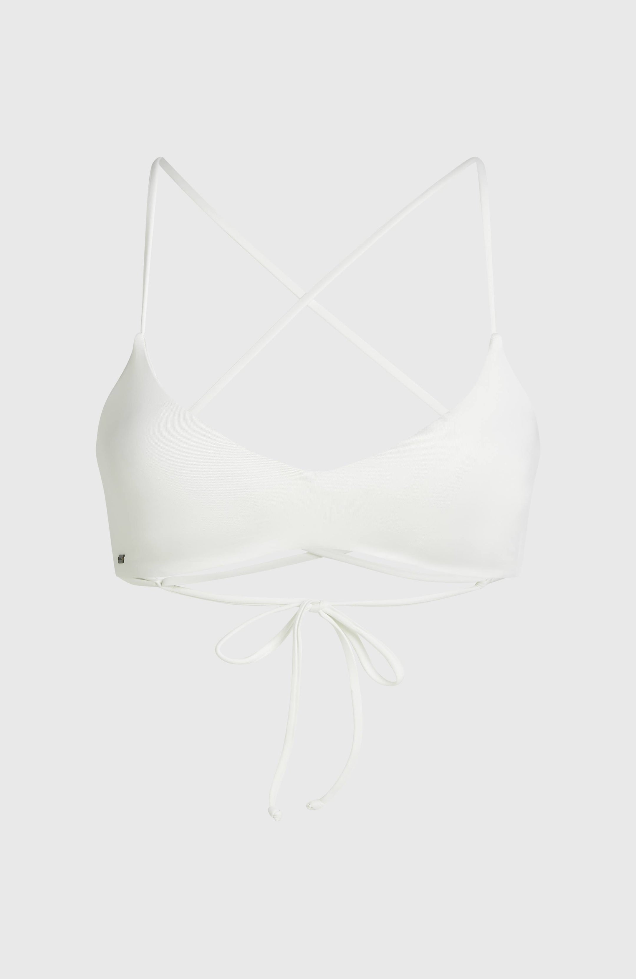 Huntington Bralette Top - Snow White