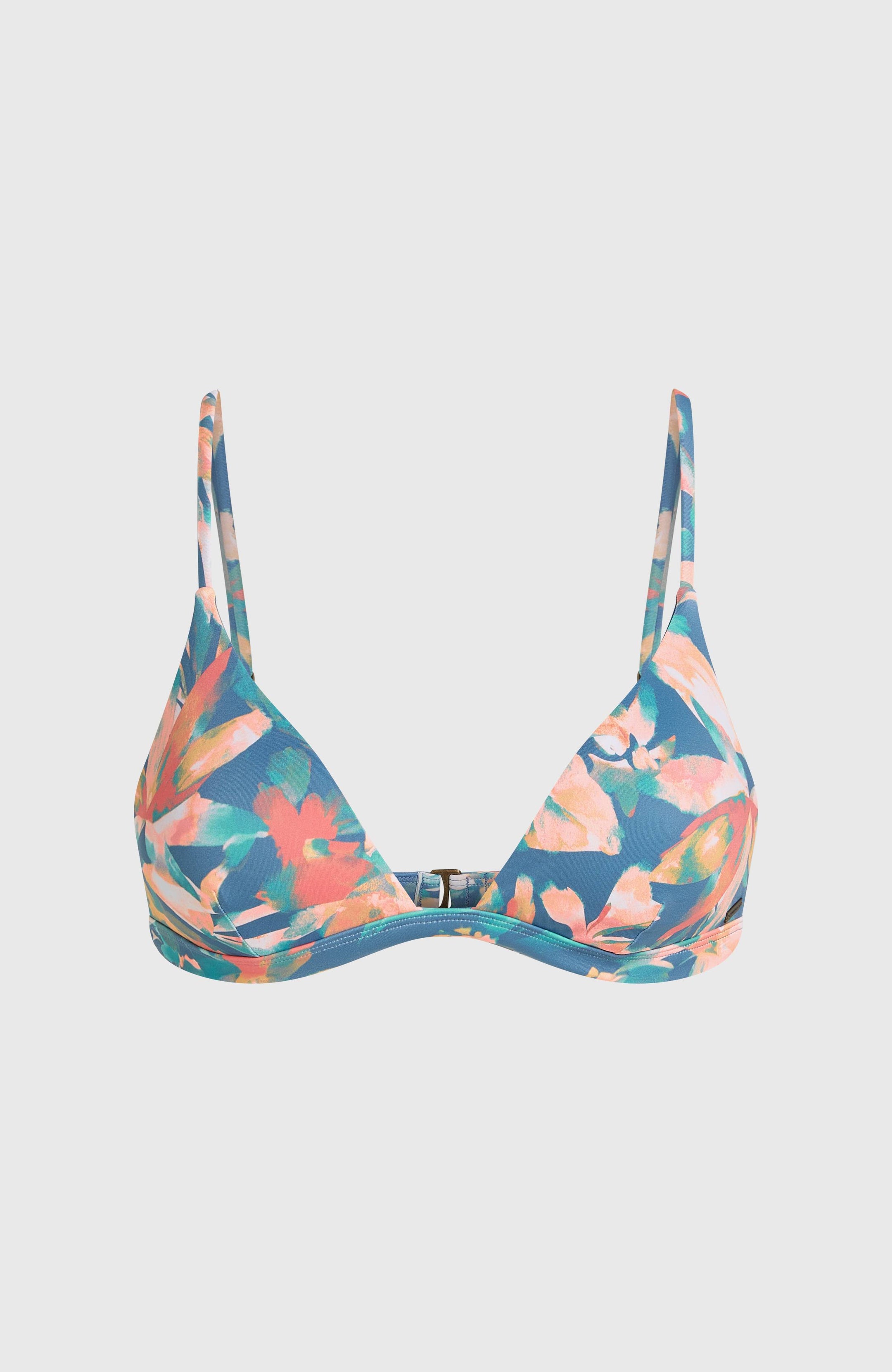 Seaside Tri Top - Blue Painted Tropics