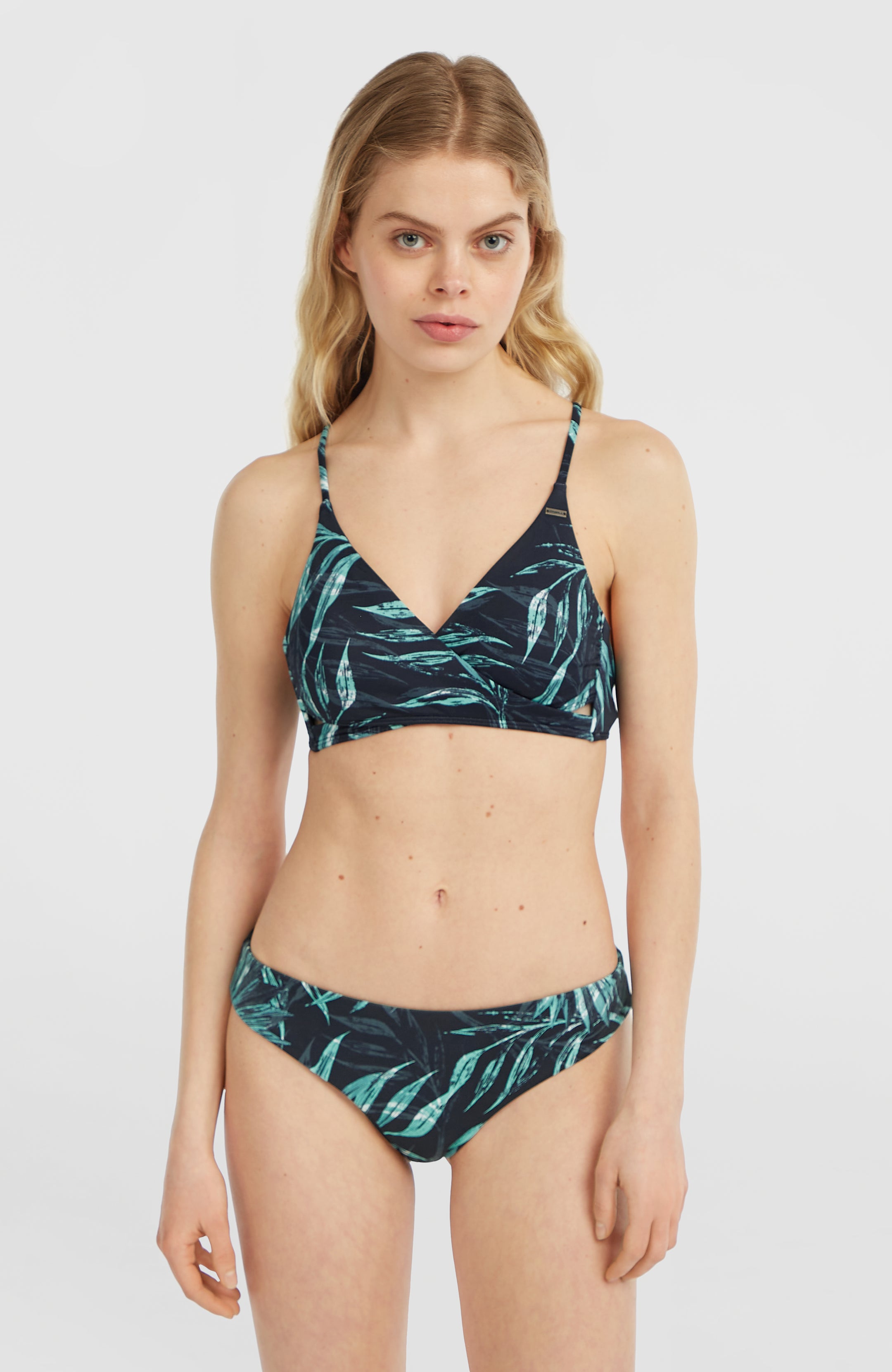 O'Neill Baay Maoi Bikini Set - Blue Faye