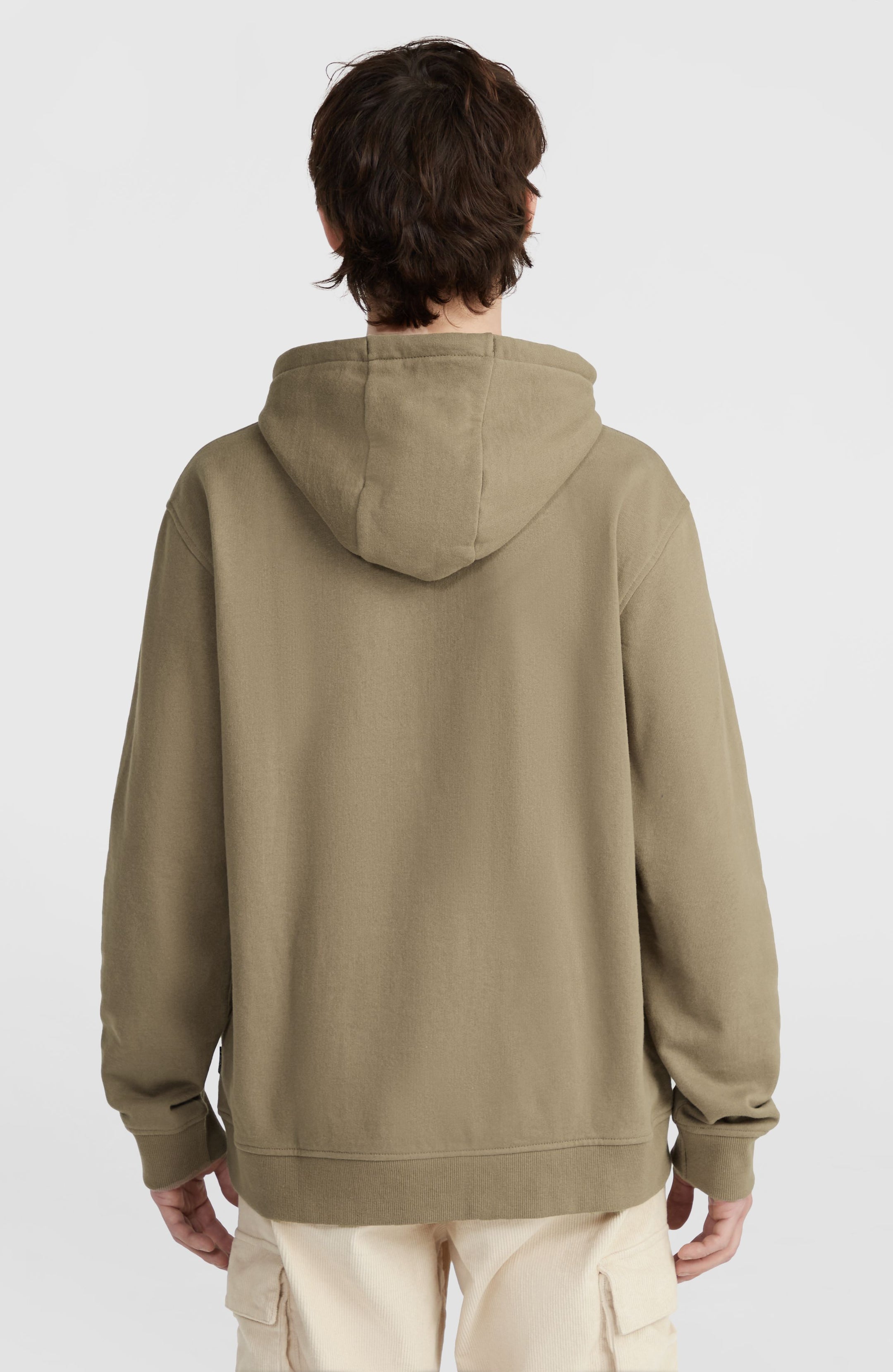 O'Neill Front Print Hoodie - Concrete