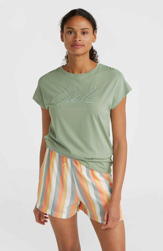 Essentials O'Neill Signature T-Shirt - Lily Pad