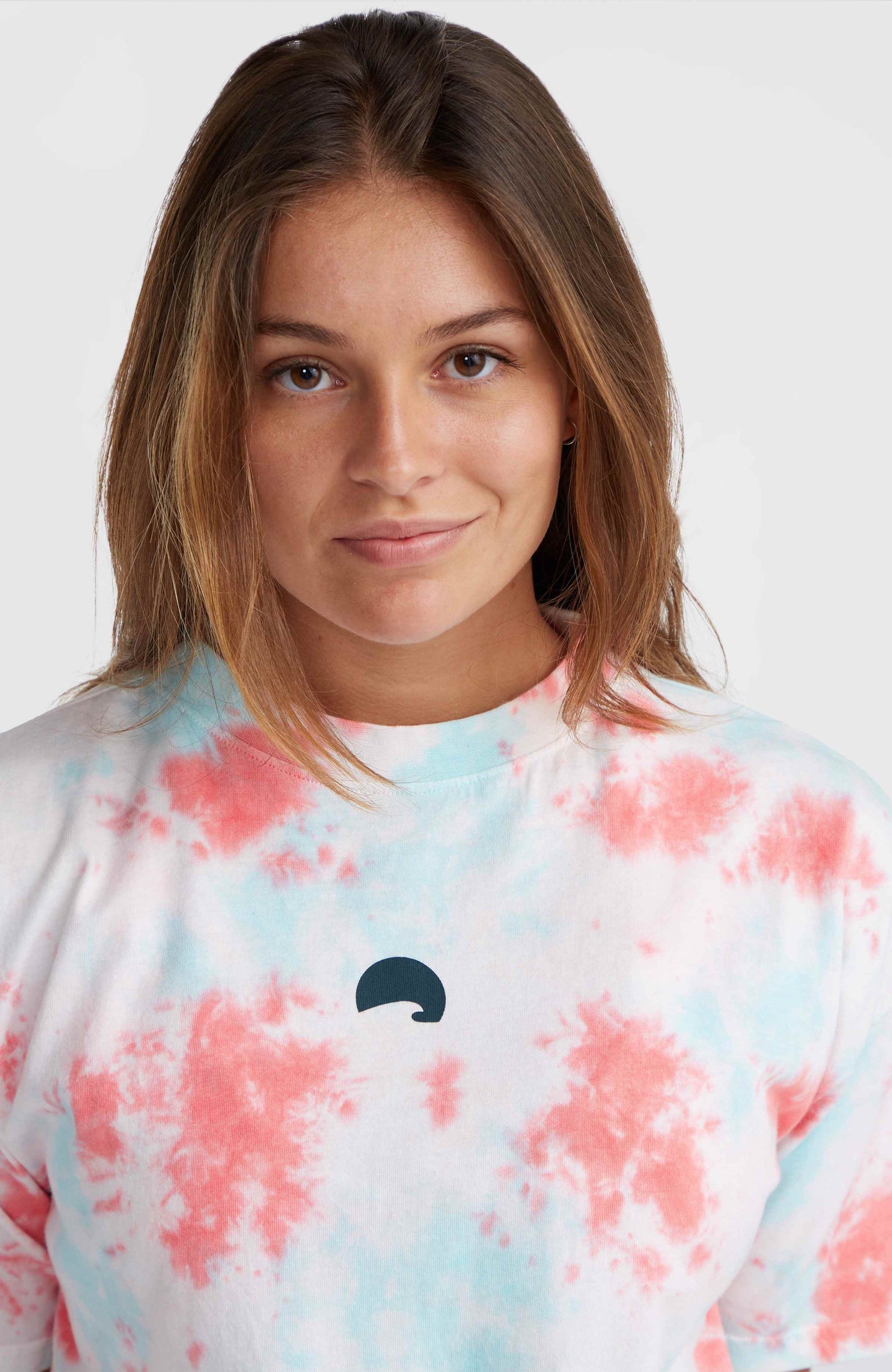 Wow T-Shirt - Pink Ice Cube Tie Dye