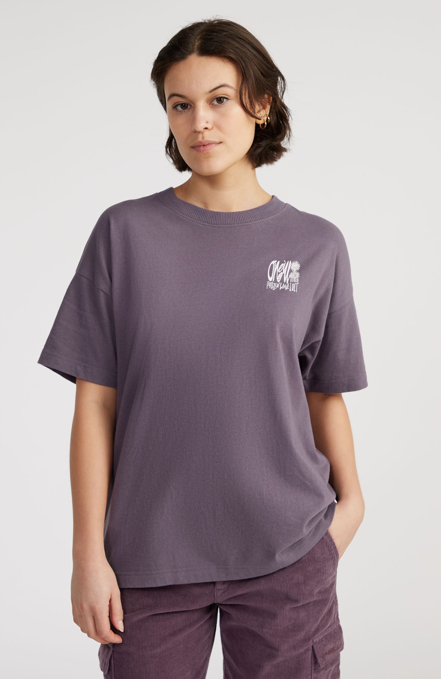 Surf Heroes Loose T-Shirt - Mauve Miracle