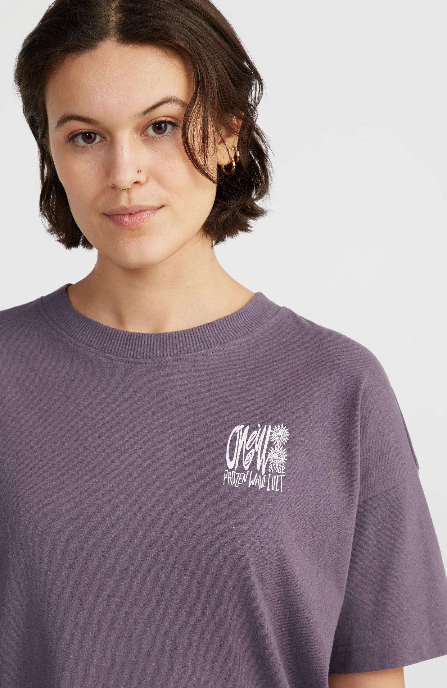 Surf Heroes Loose T-Shirt - Mauve Miracle