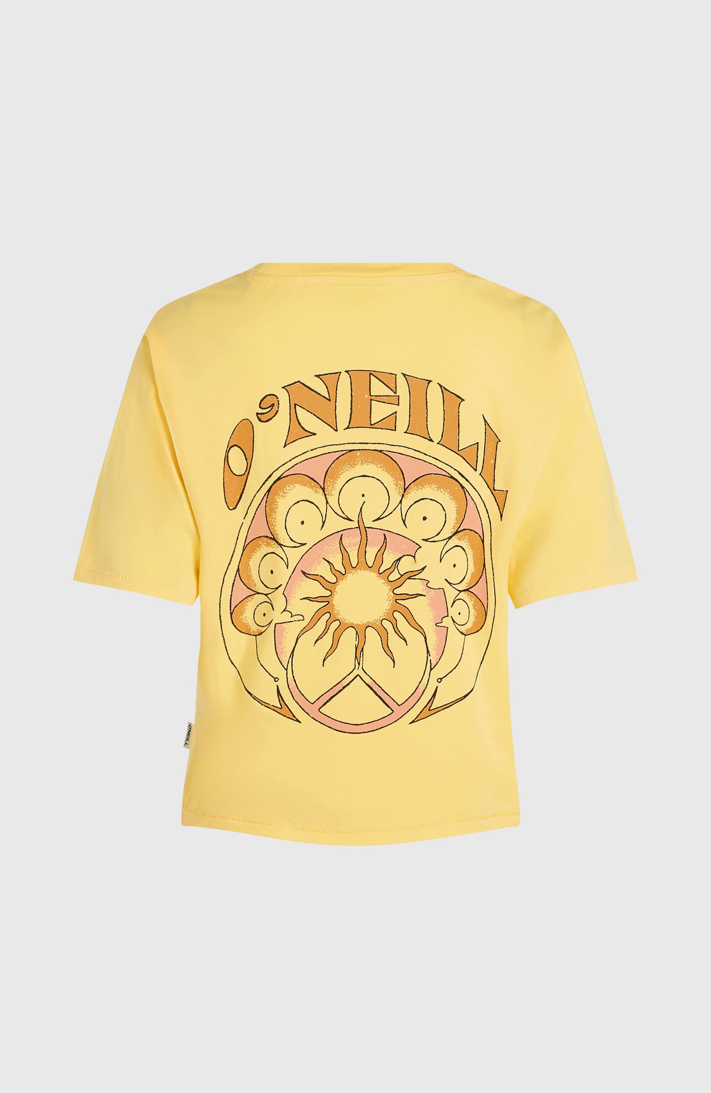 Summer Musthaves Back Print T-Shirt - Tender Buttercup