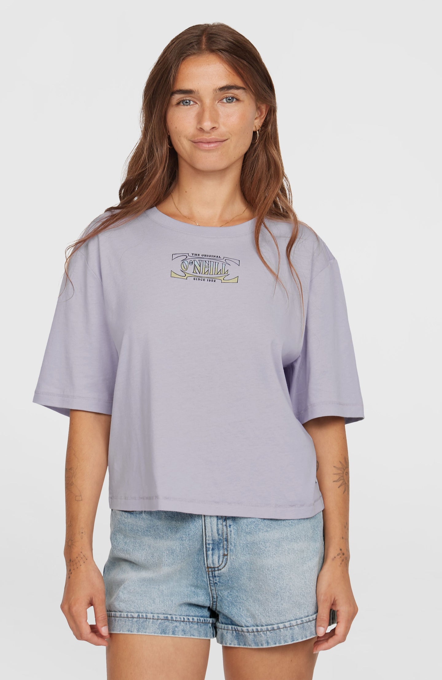 Summer Musthaves Back Print T-Shirt - Purple Gleam