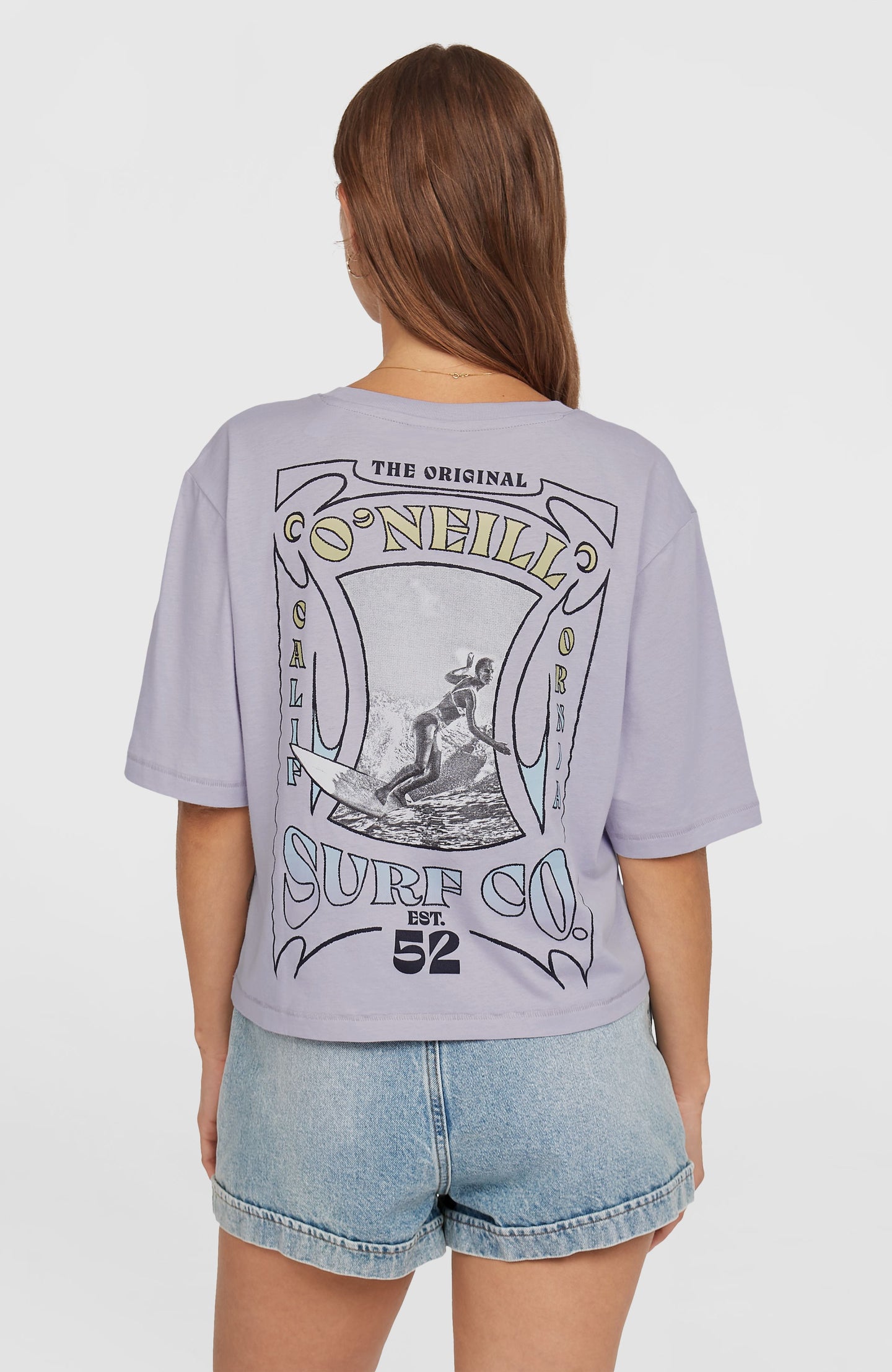 Summer Musthaves Back Print T-Shirt - Purple Gleam