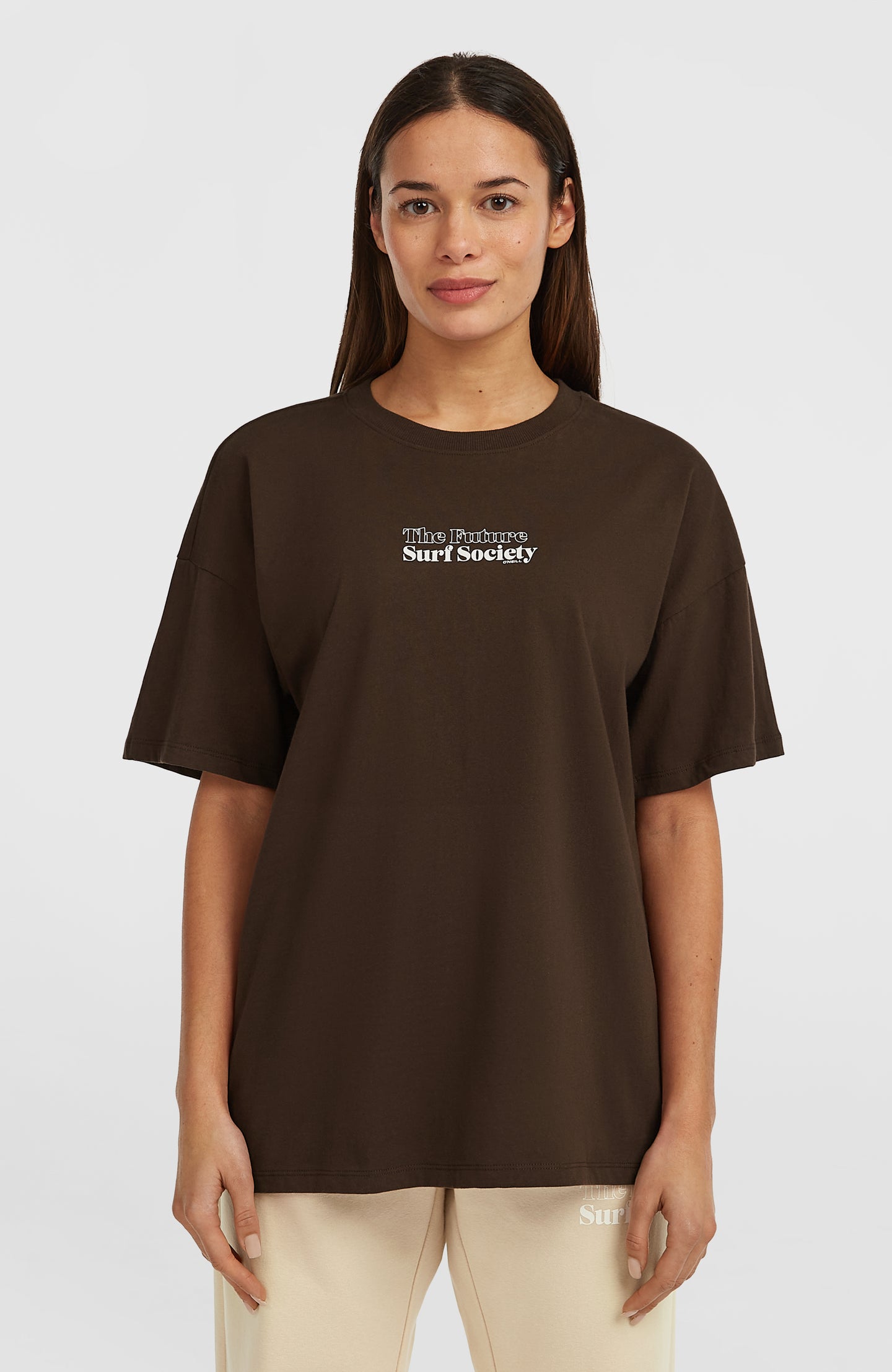The Future Surf Society T-Shirt - Coffee Bean