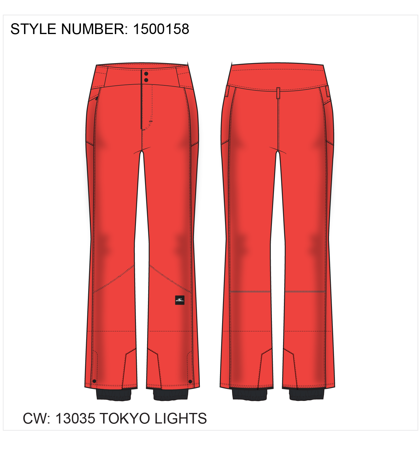 Fwc'Cruz Softshell Snow Pants - Tokyo Lights