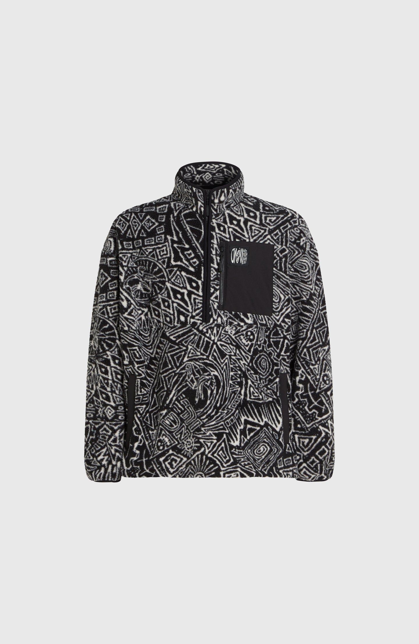 Surf Heroes High Pile Hz Fleece - White/Black Sketcheritage