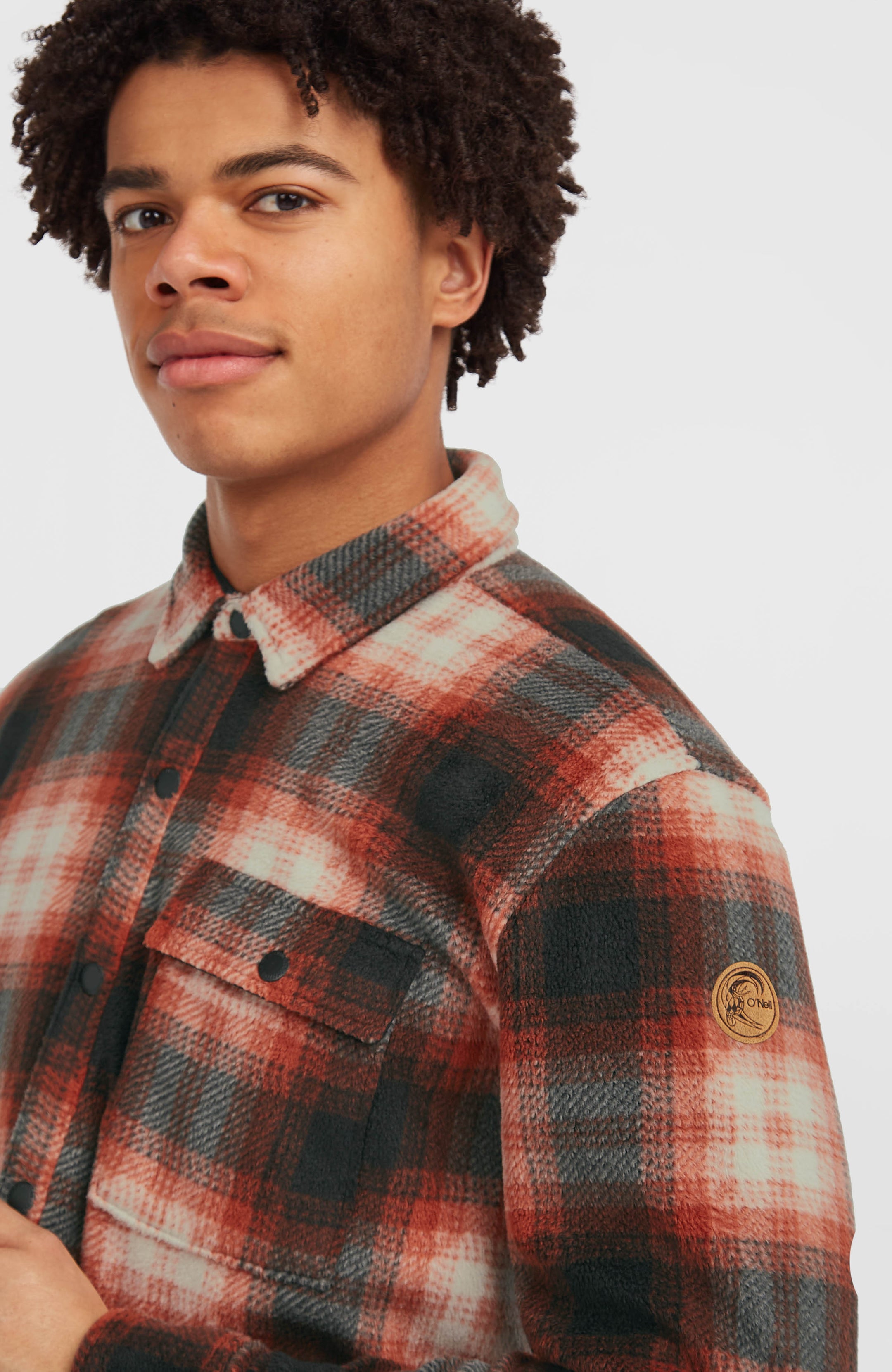 O'Riginals Superfleece Shirt - Bonfire Check