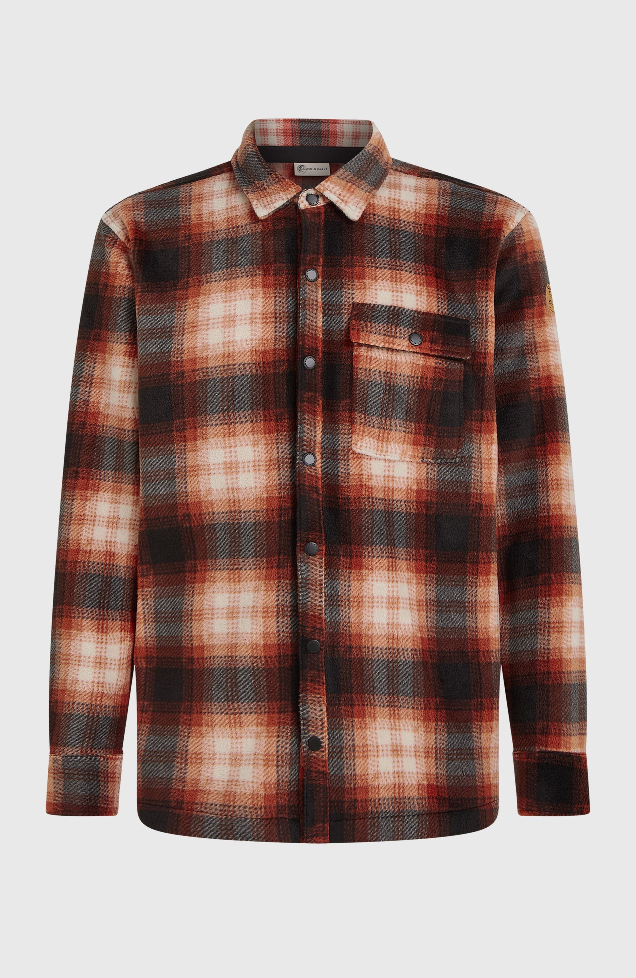 O'Riginals Superfleece Shirt - Bonfire Check