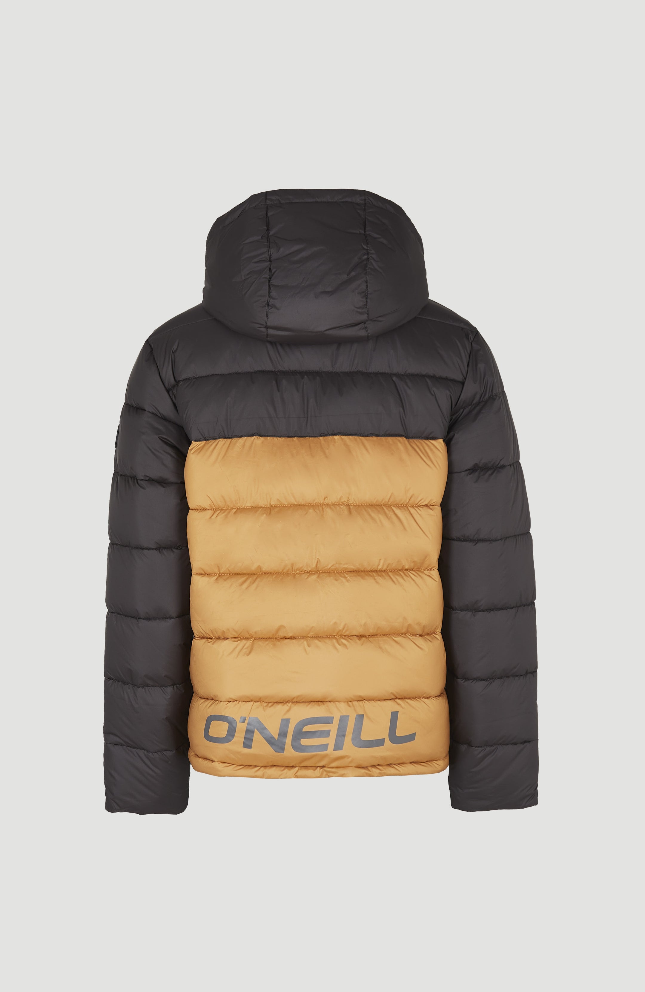 O'Riginals Puffer Jacket - Rich Caramel Colour block