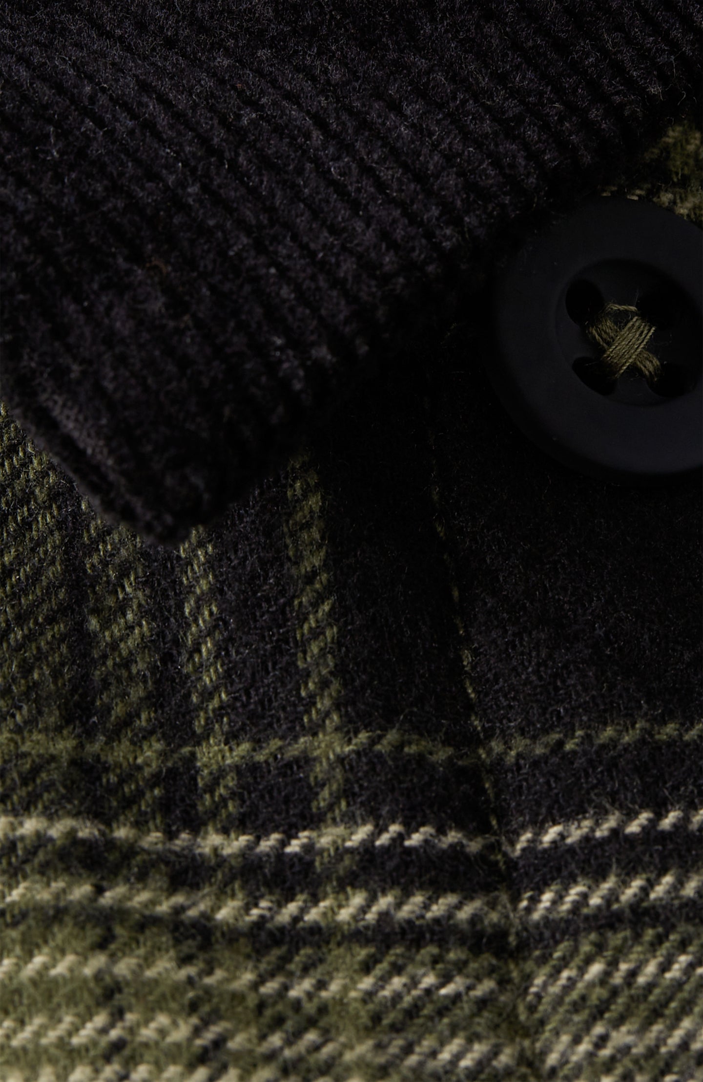 O'Neill Fleece Lined Jacket - Green Check Small