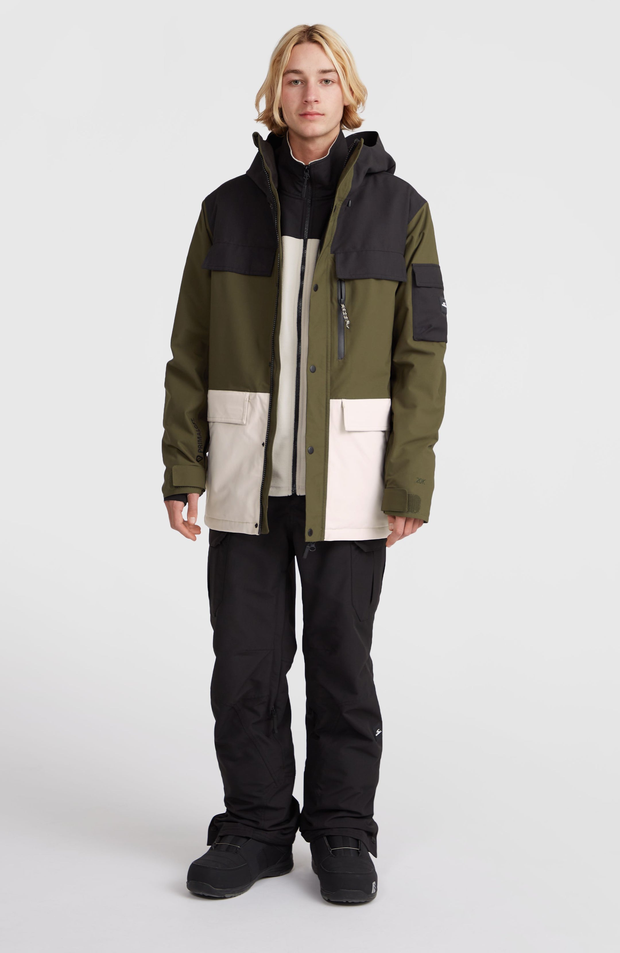Utility Pro Hybrid Jacket - Forest Night Colour Block