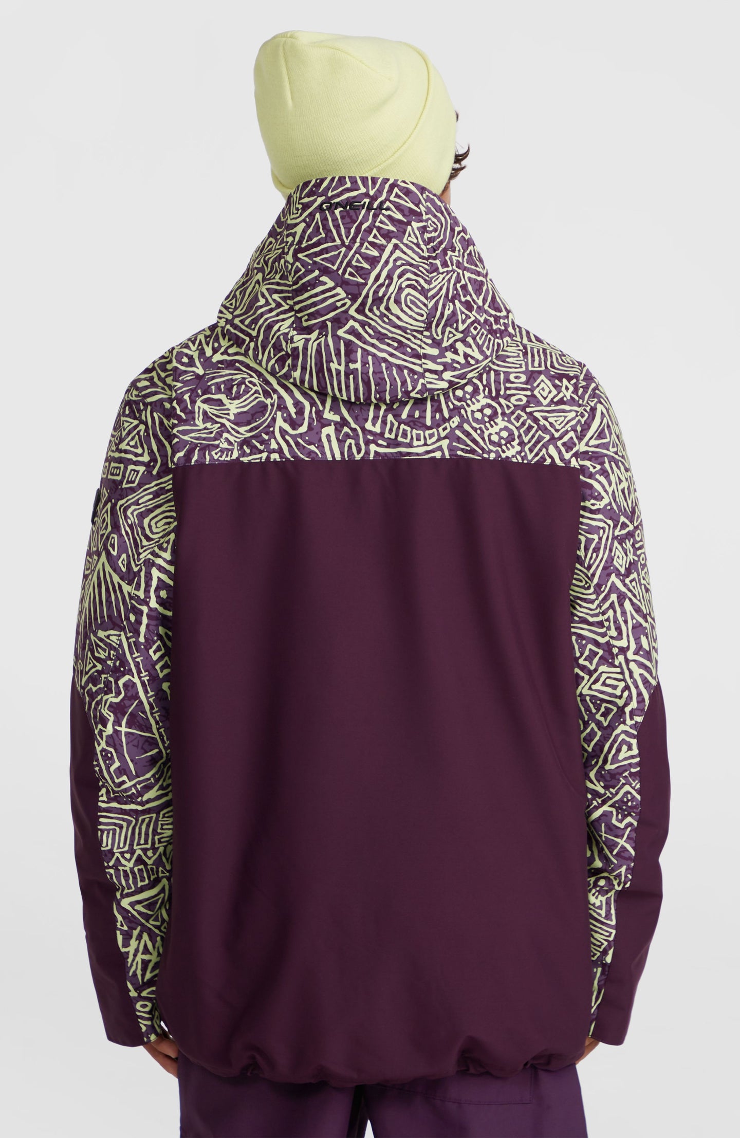 O'Riginals Block Snow Jacket - Dark Purple Sketcheritage