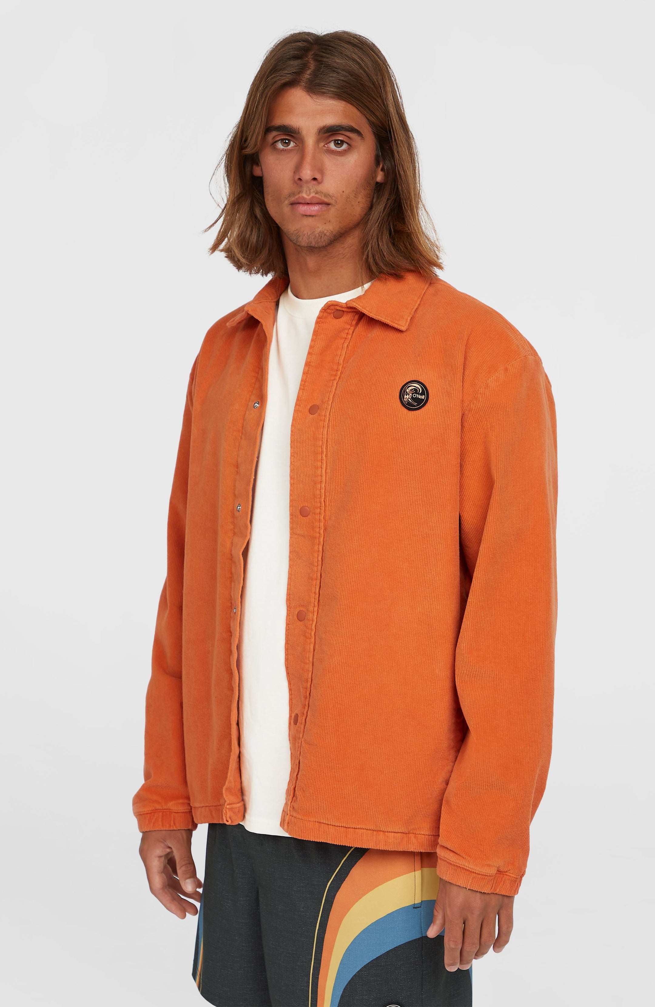 O'Neill Cord Coach Jacket - Cinnamon Stick