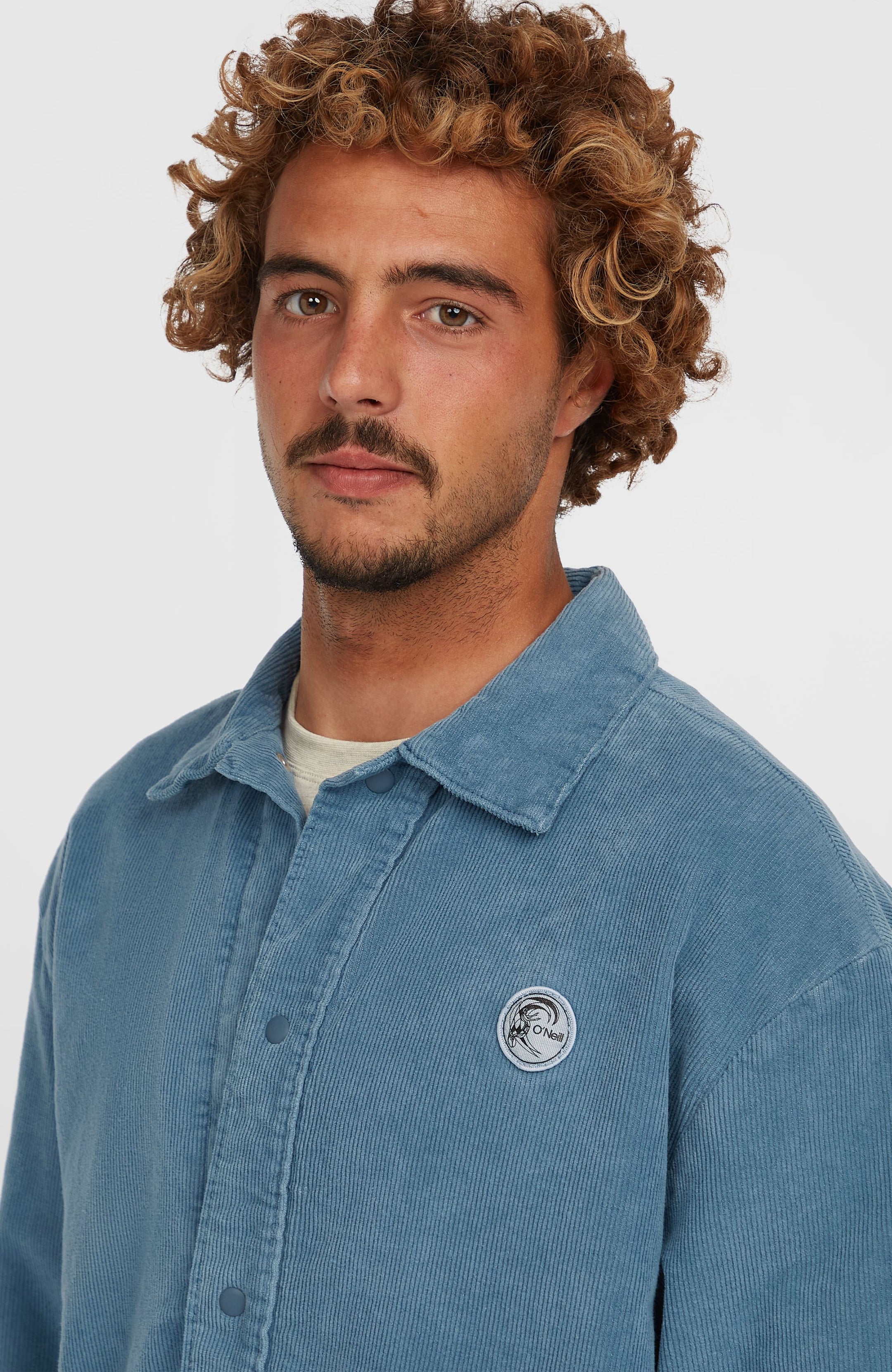 O'Neill Cord Coach Jacket - Copen Blue