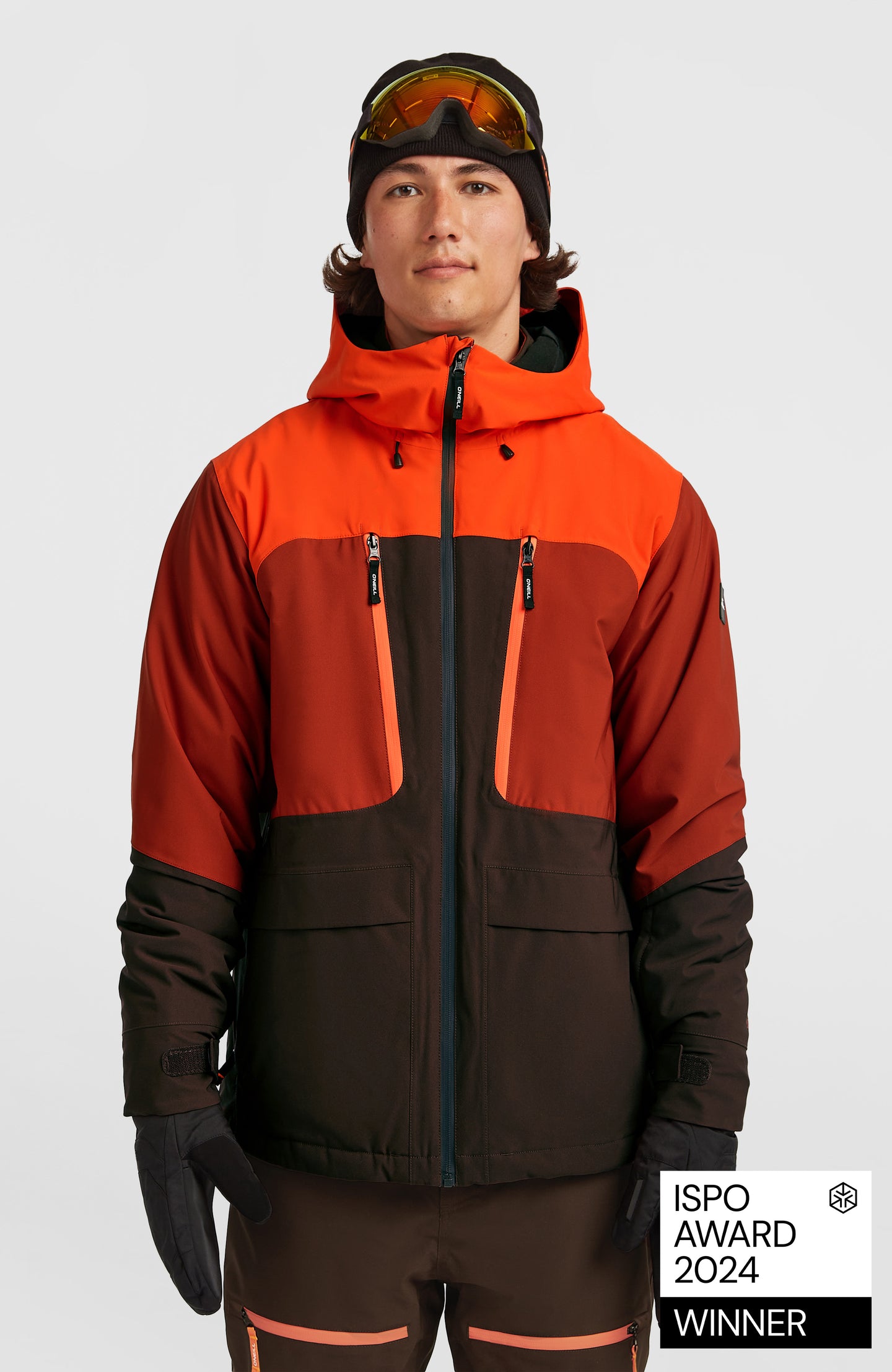 Fwc'Peak Fire Snow Jacket - Flame Colour Block