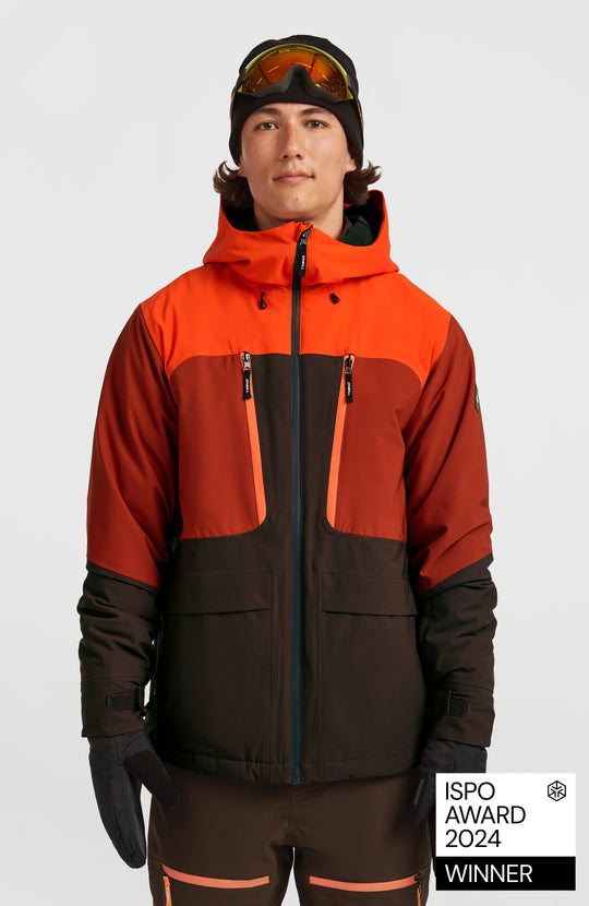 Fwc'Peak Fire Snow Jacket - Flame Colour Block