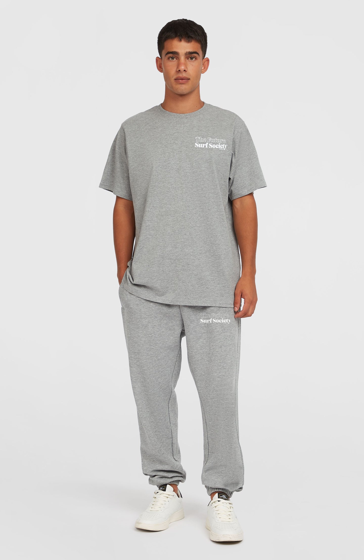The Future Surf Society Sweatpants - Silver Melee
