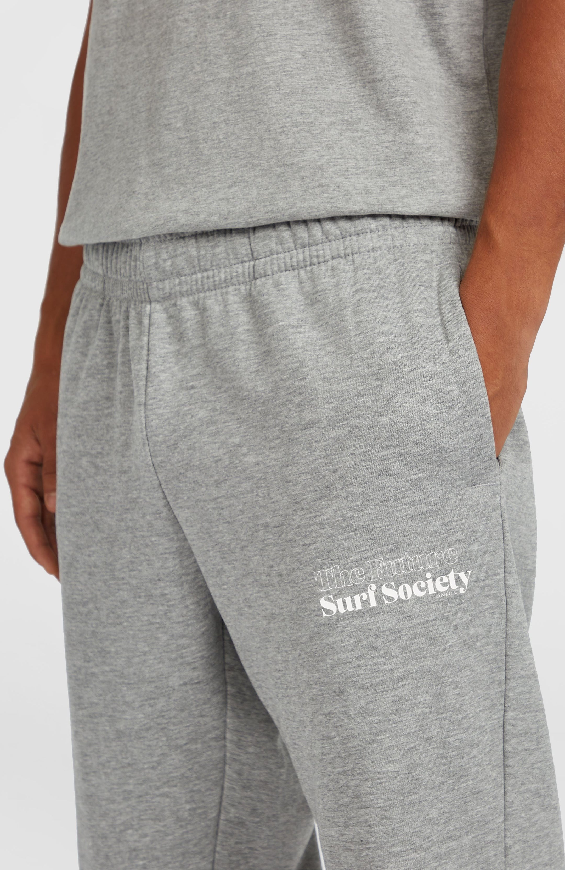 The Future Surf Society Sweatpants - Silver Melee