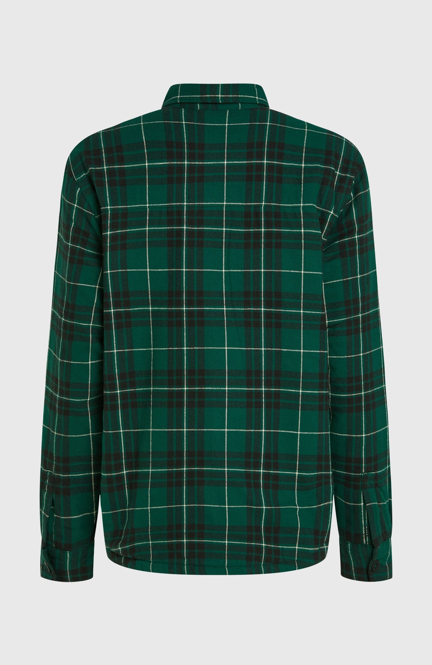O'Neill Must-Have Fleece Lined Shirt - Green Flannel Check