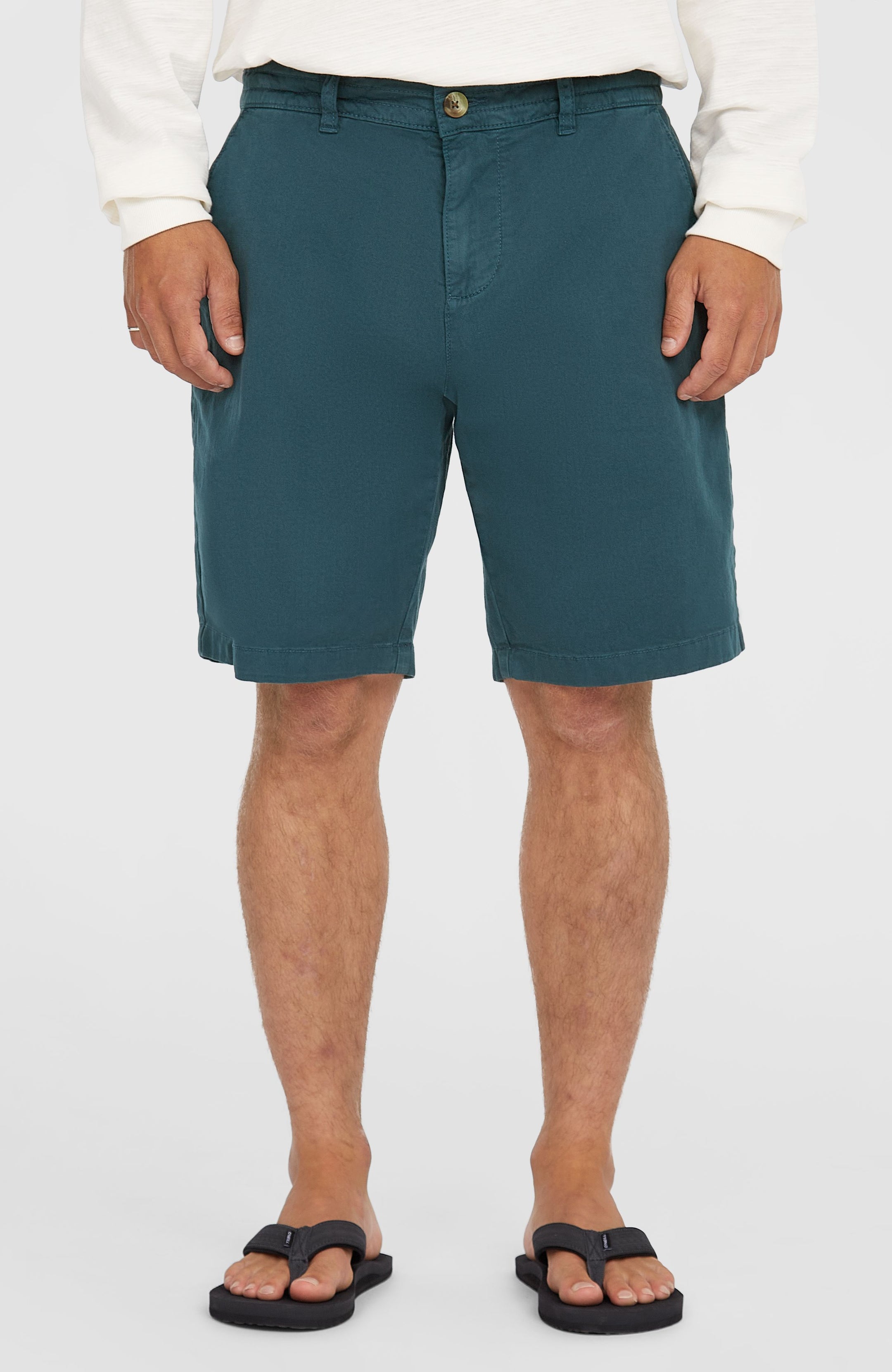 Essentials Chino Shorts - Alma Steel