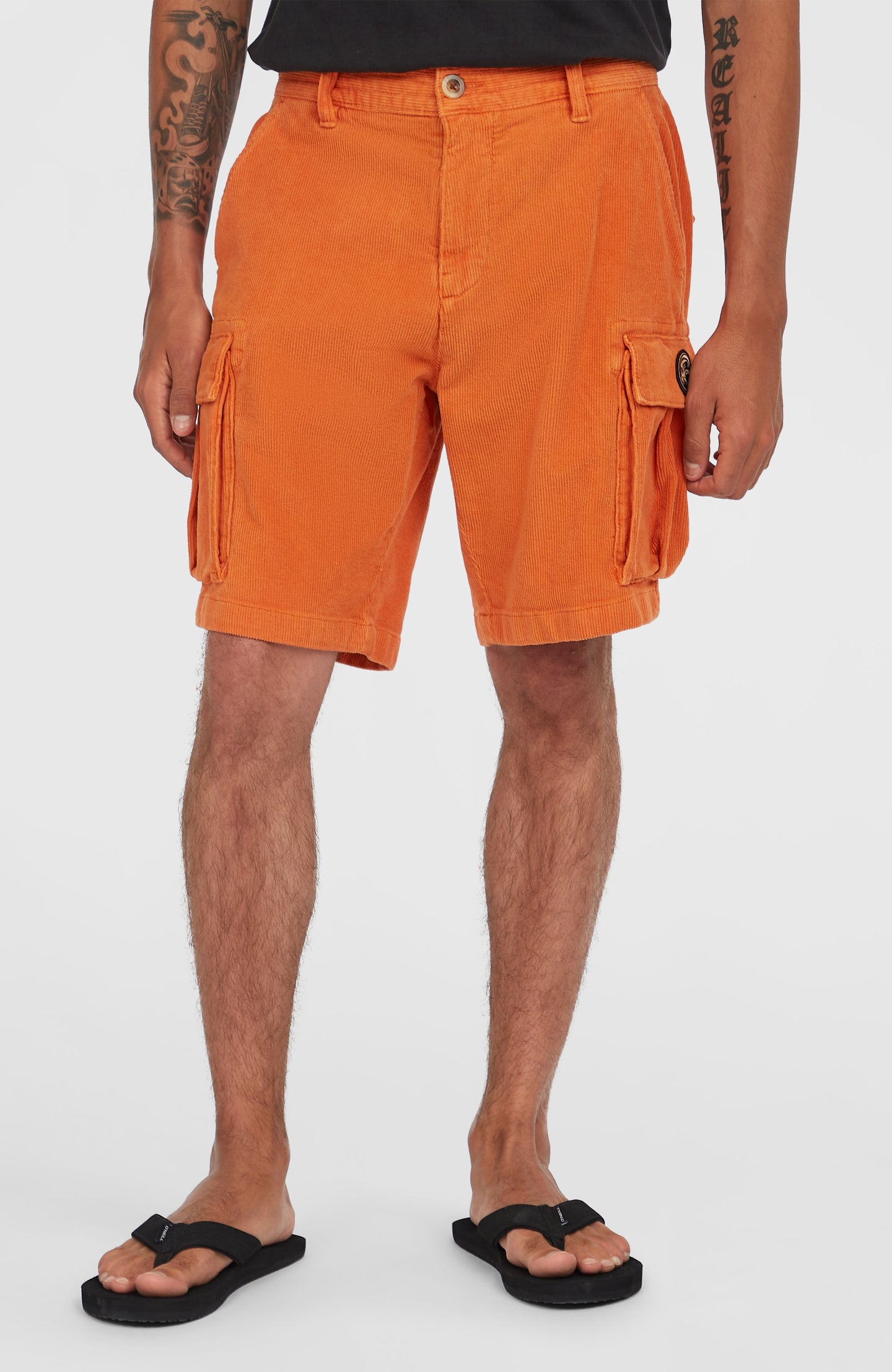 O'Riginals Cord Cargo Shorts - Cinnamon Stick