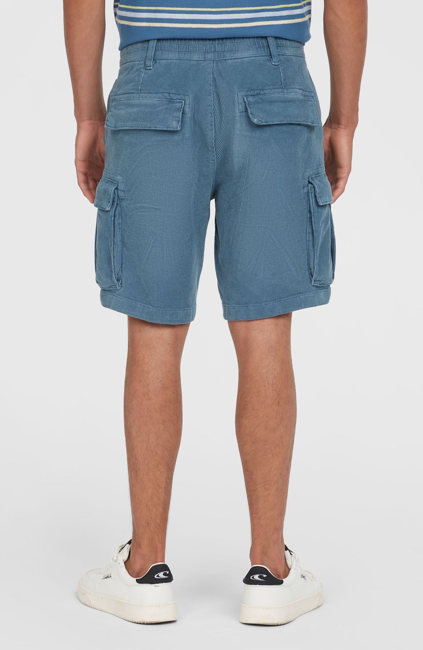O'Riginals Cord Cargo Shorts - Copen Blue